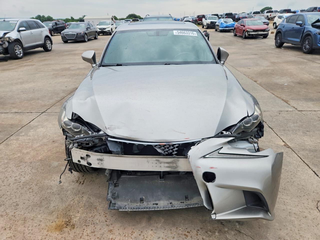 2015 Lexus Is 250 Gray vin: JTHBF1D27F5078889