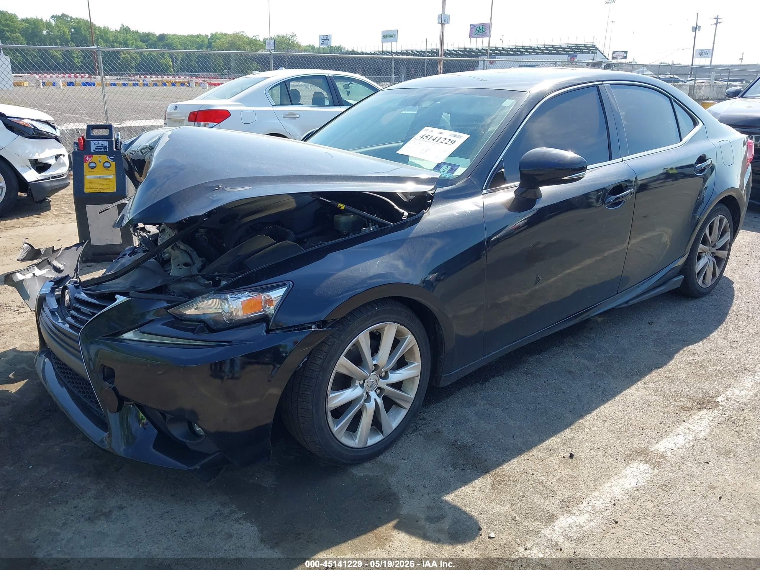 2015 Lexus Is 250   Черный vin: JTHBF1D27F5080755
