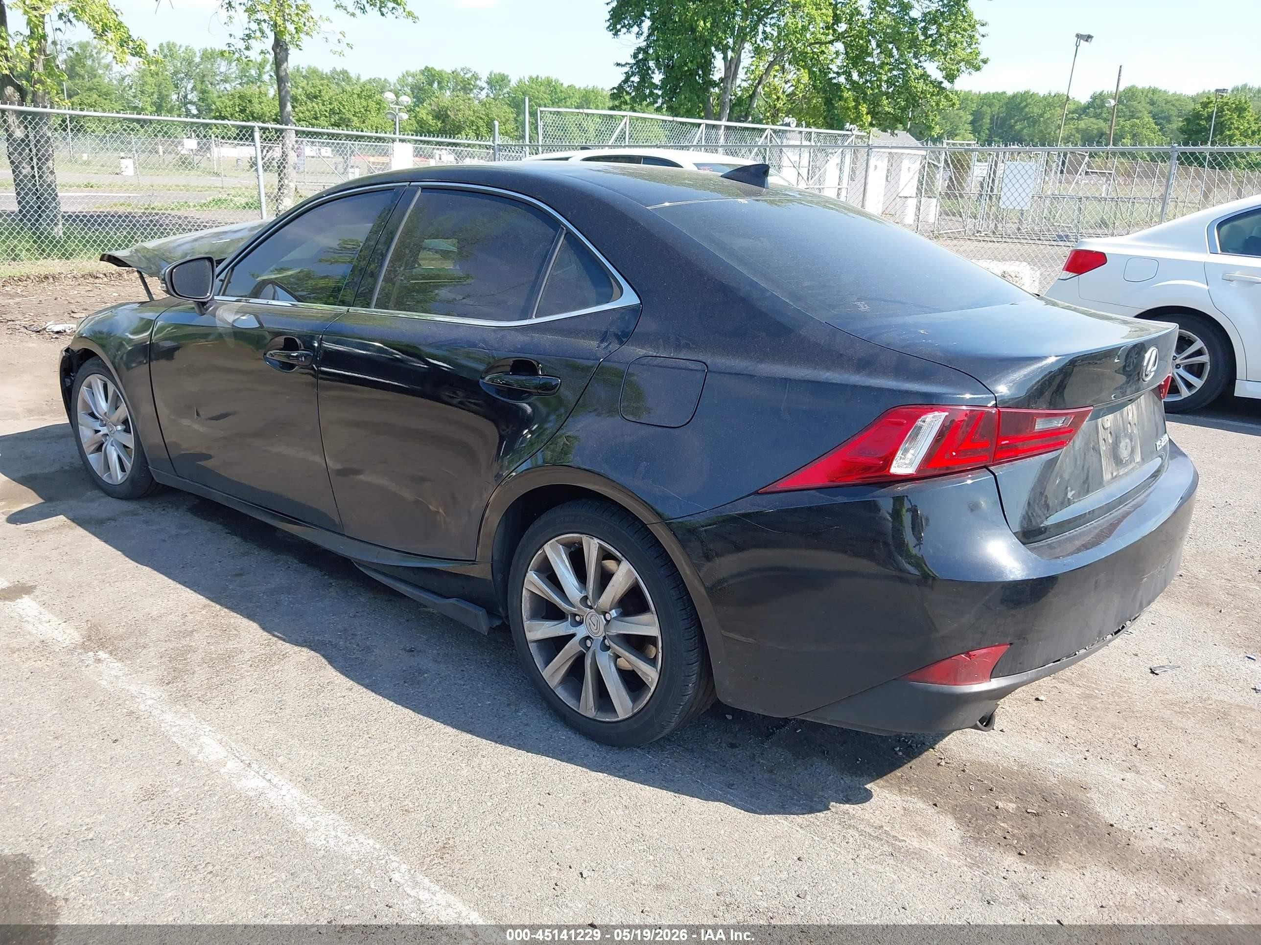 2015 Lexus Is 250   Черный vin: JTHBF1D27F5080755