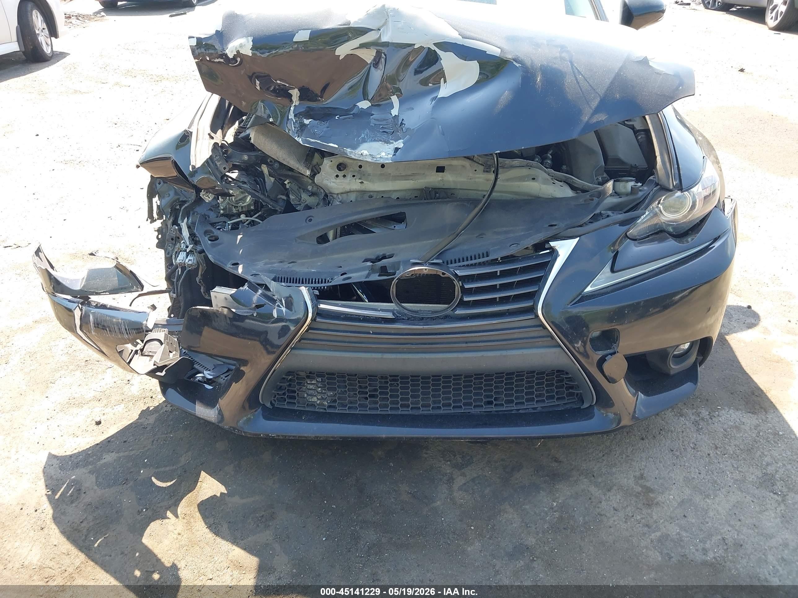 2015 Lexus Is 250   Черный vin: JTHBF1D27F5080755