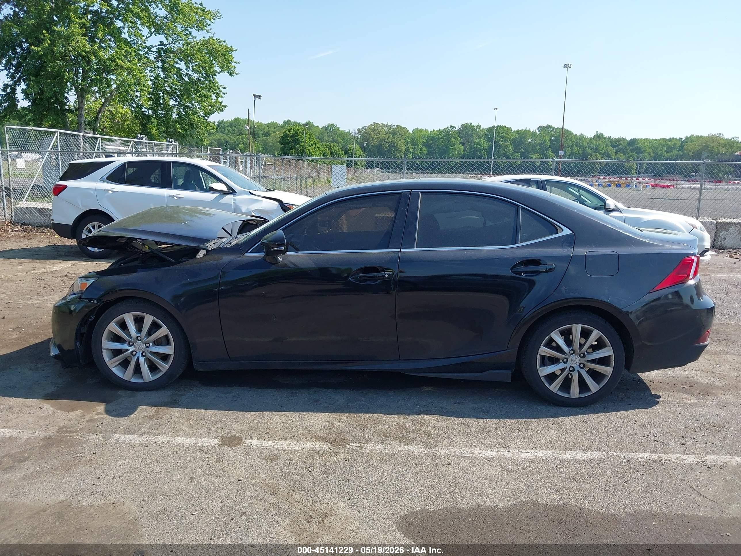 2015 Lexus Is 250   Черный vin: JTHBF1D27F5080755