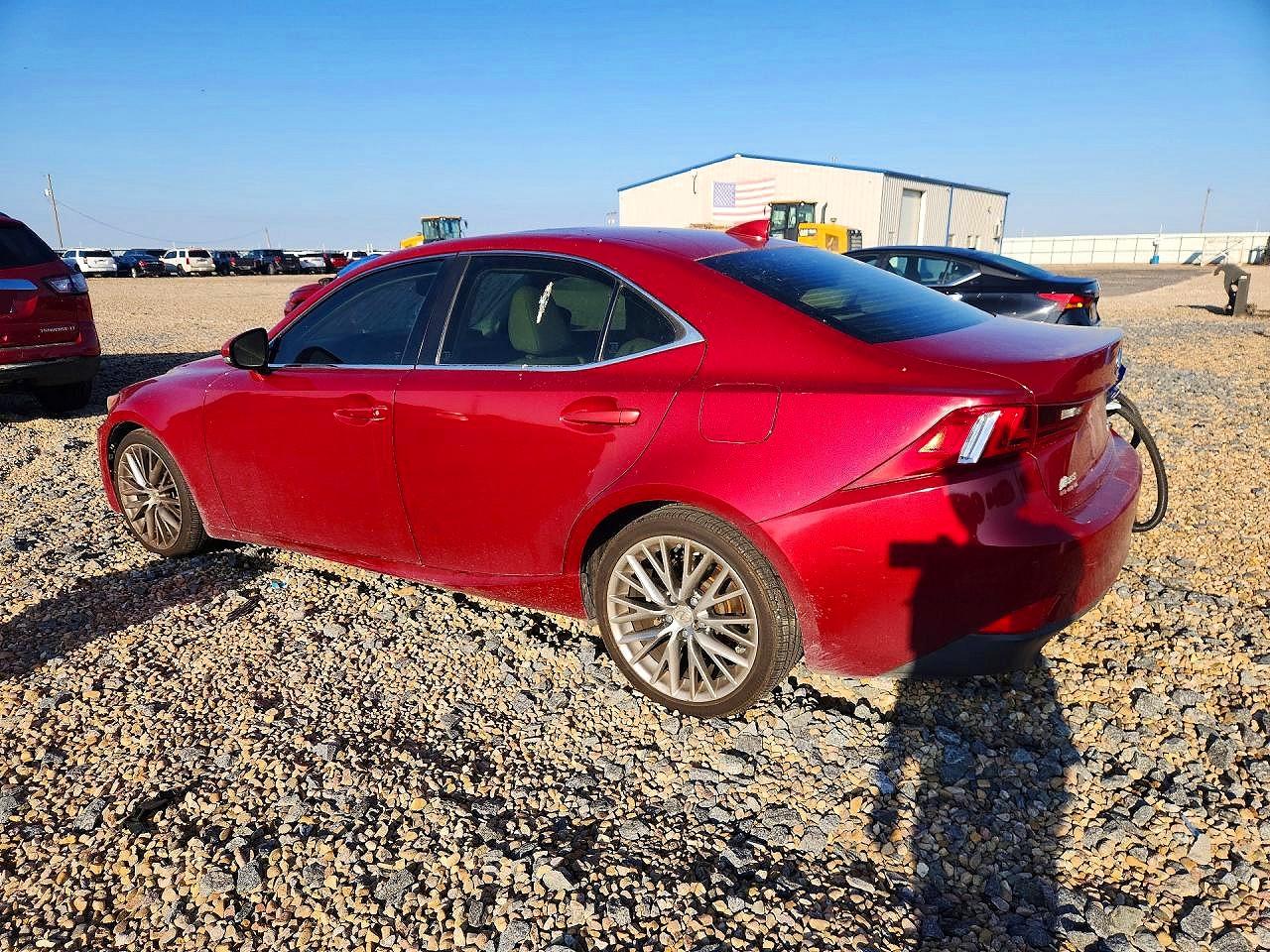 2014 Lexus Is 250 Красный vin: JTHBF1D28E5000328