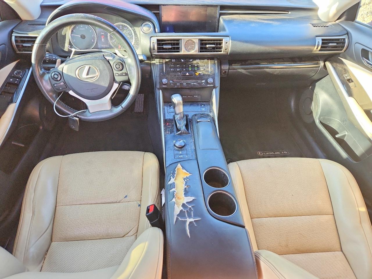 2014 Lexus Is 250 Красный vin: JTHBF1D28E5000328