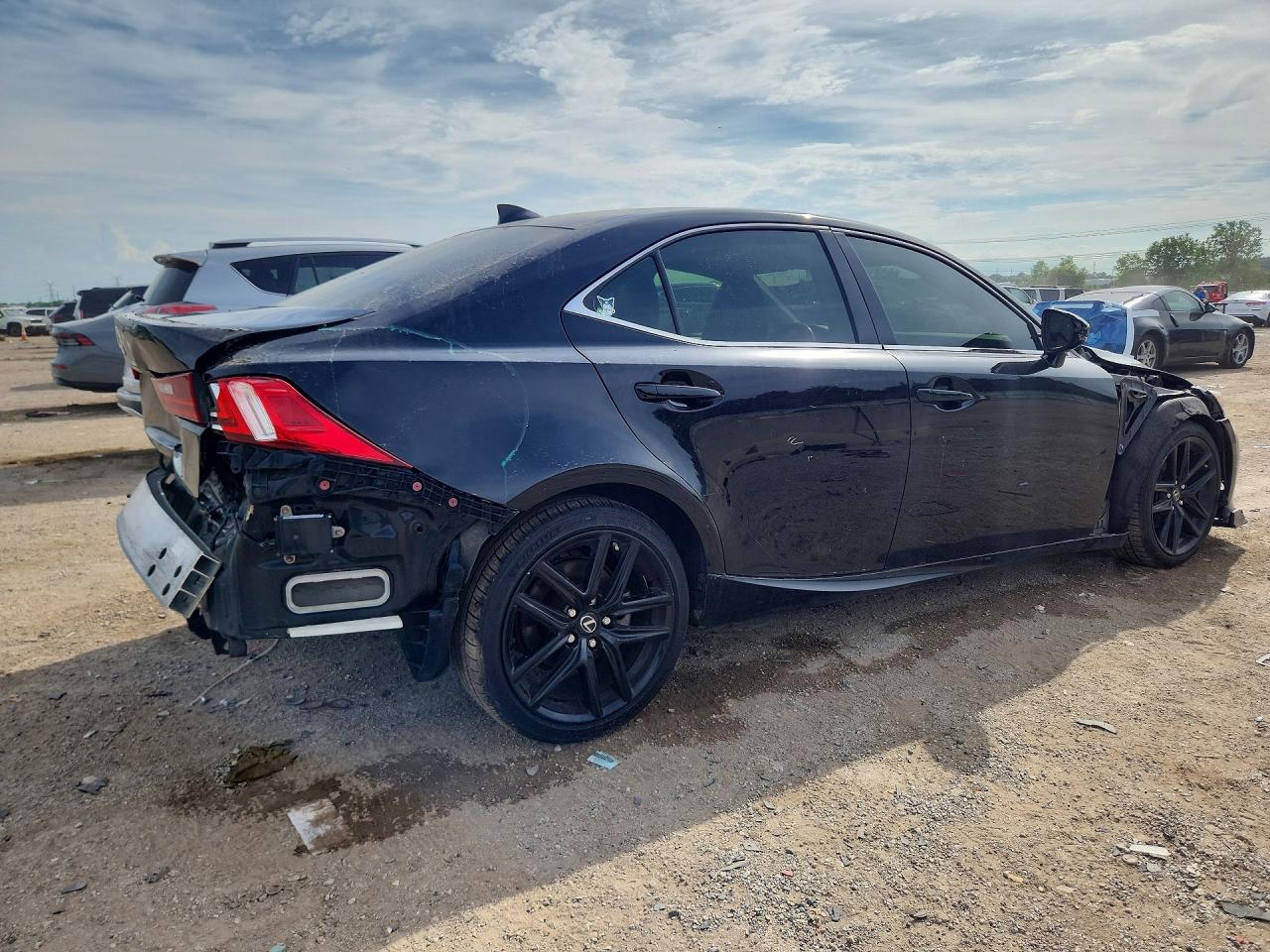 2014 Lexus Is 250 Black vin: JTHBF1D28E5004685