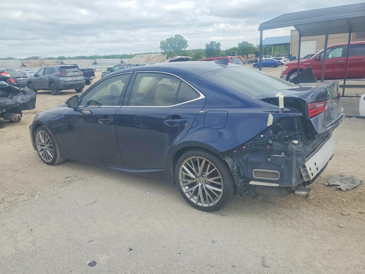 2014 Lexus Is 250 Blue vin: JTHBF1D28E5015346