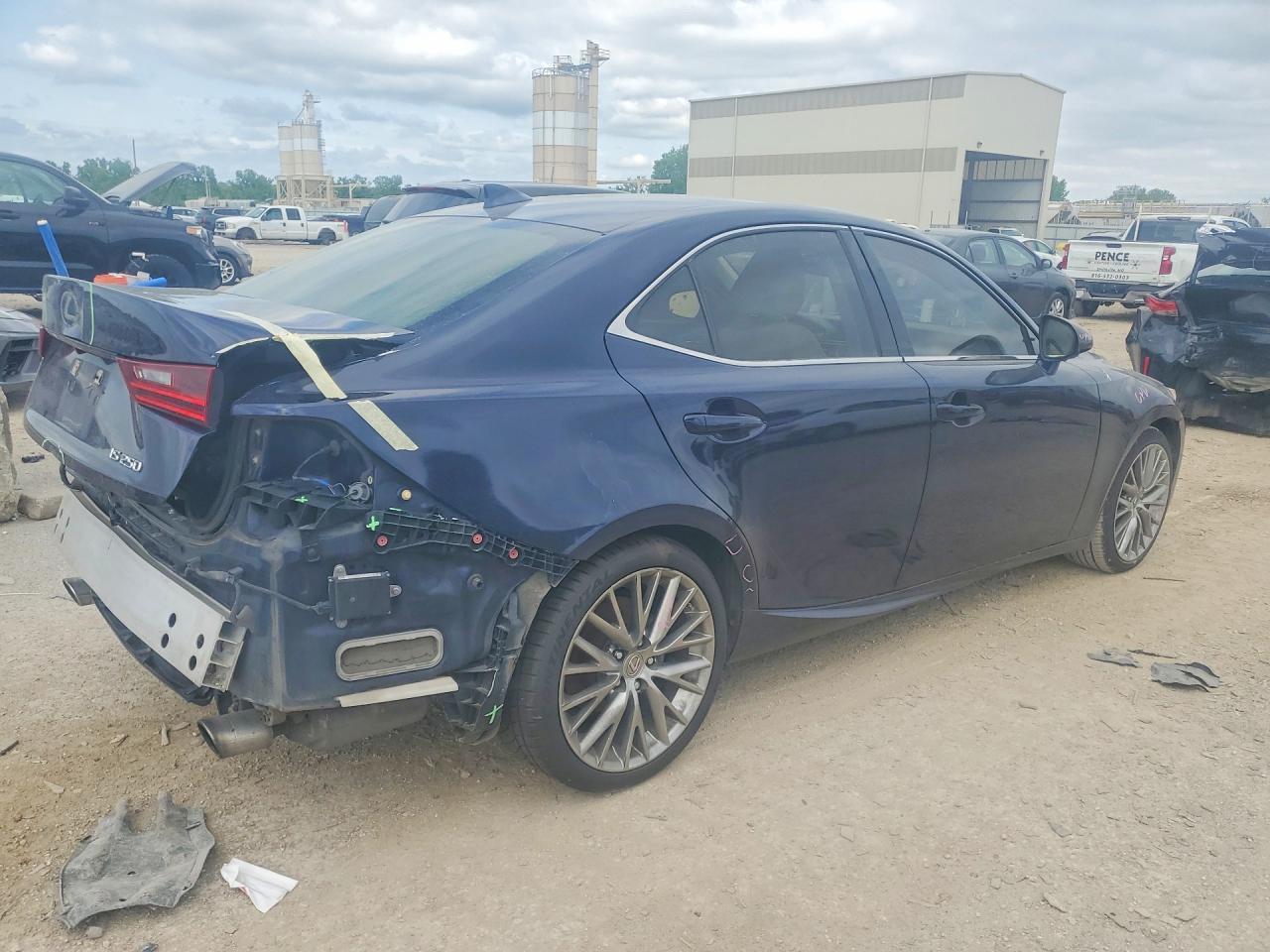 2014 Lexus Is 250 Blue vin: JTHBF1D28E5015346