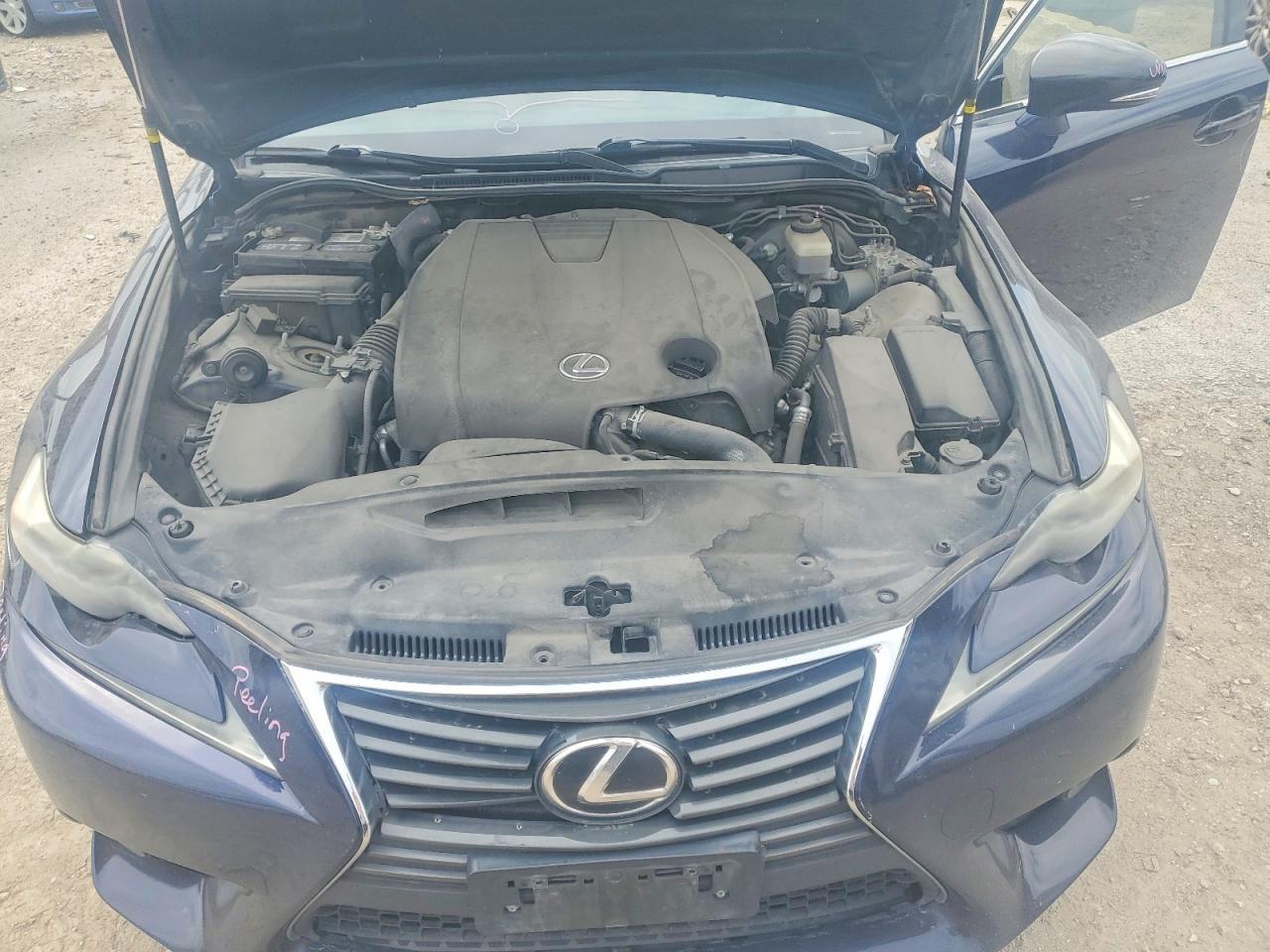 2014 Lexus Is 250 Blue vin: JTHBF1D28E5015346