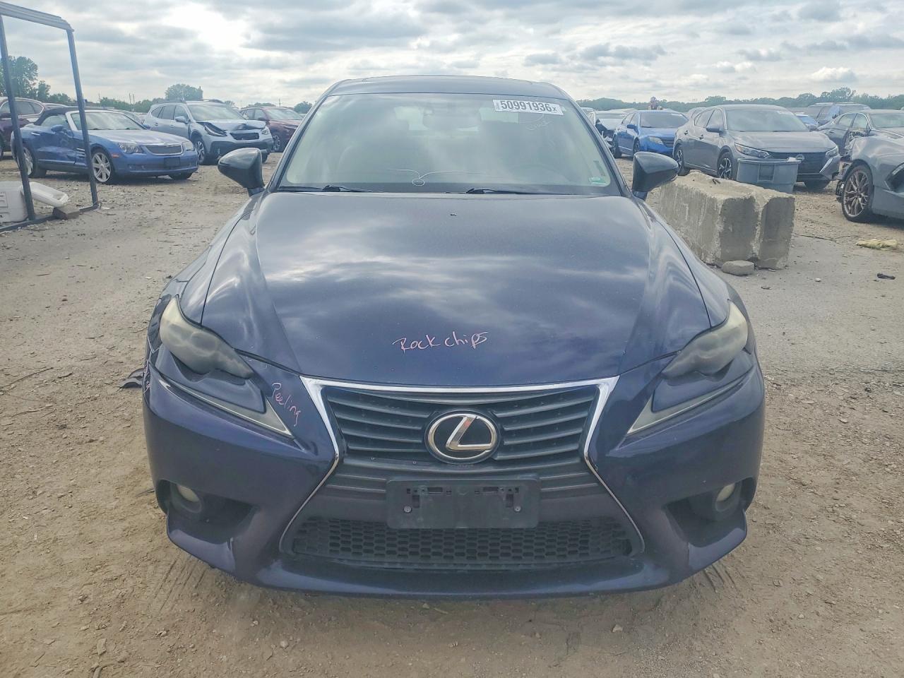 2014 Lexus Is 250 Blue vin: JTHBF1D28E5015346