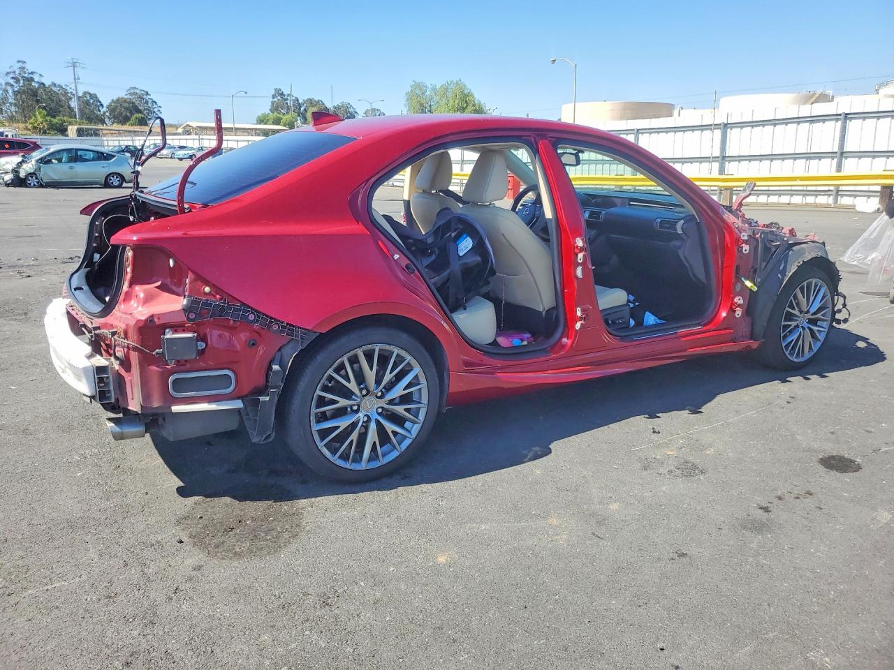 2014 Lexus Is 250 Red vin: JTHBF1D28E5016030