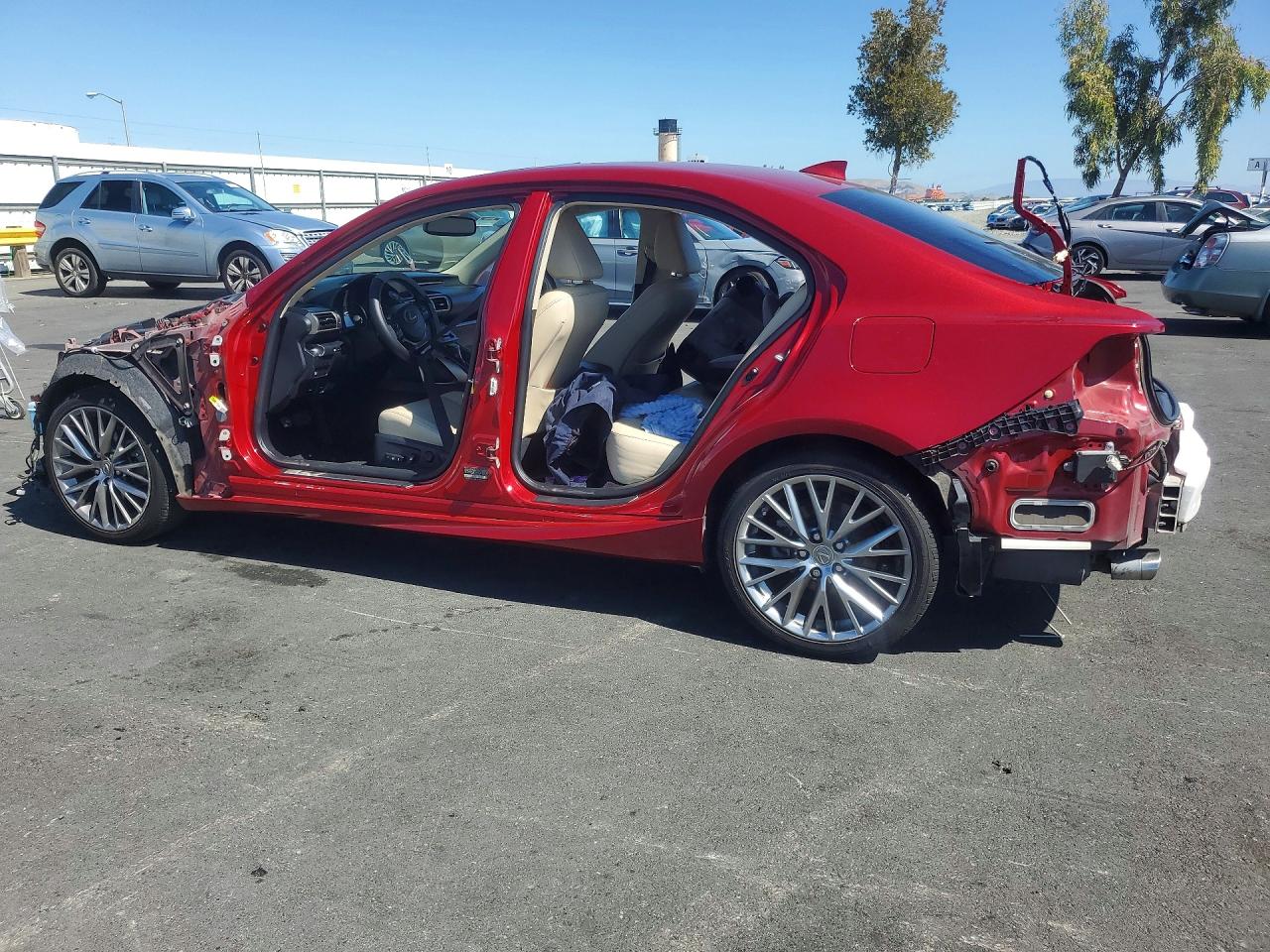 2014 Lexus Is 250 Red vin: JTHBF1D28E5016030