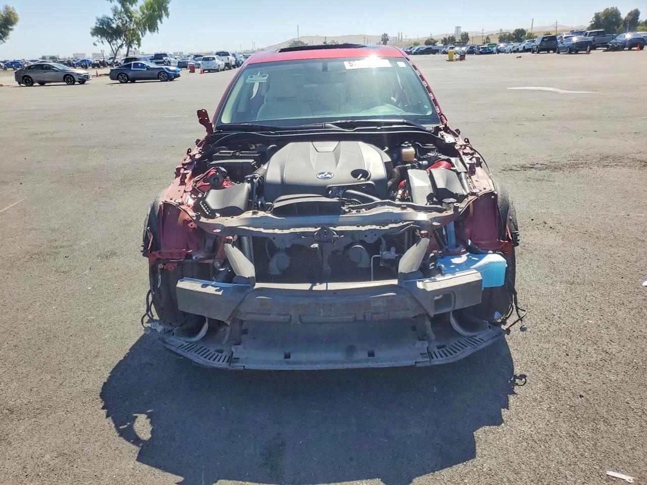 2014 Lexus Is 250 Red vin: JTHBF1D28E5016030