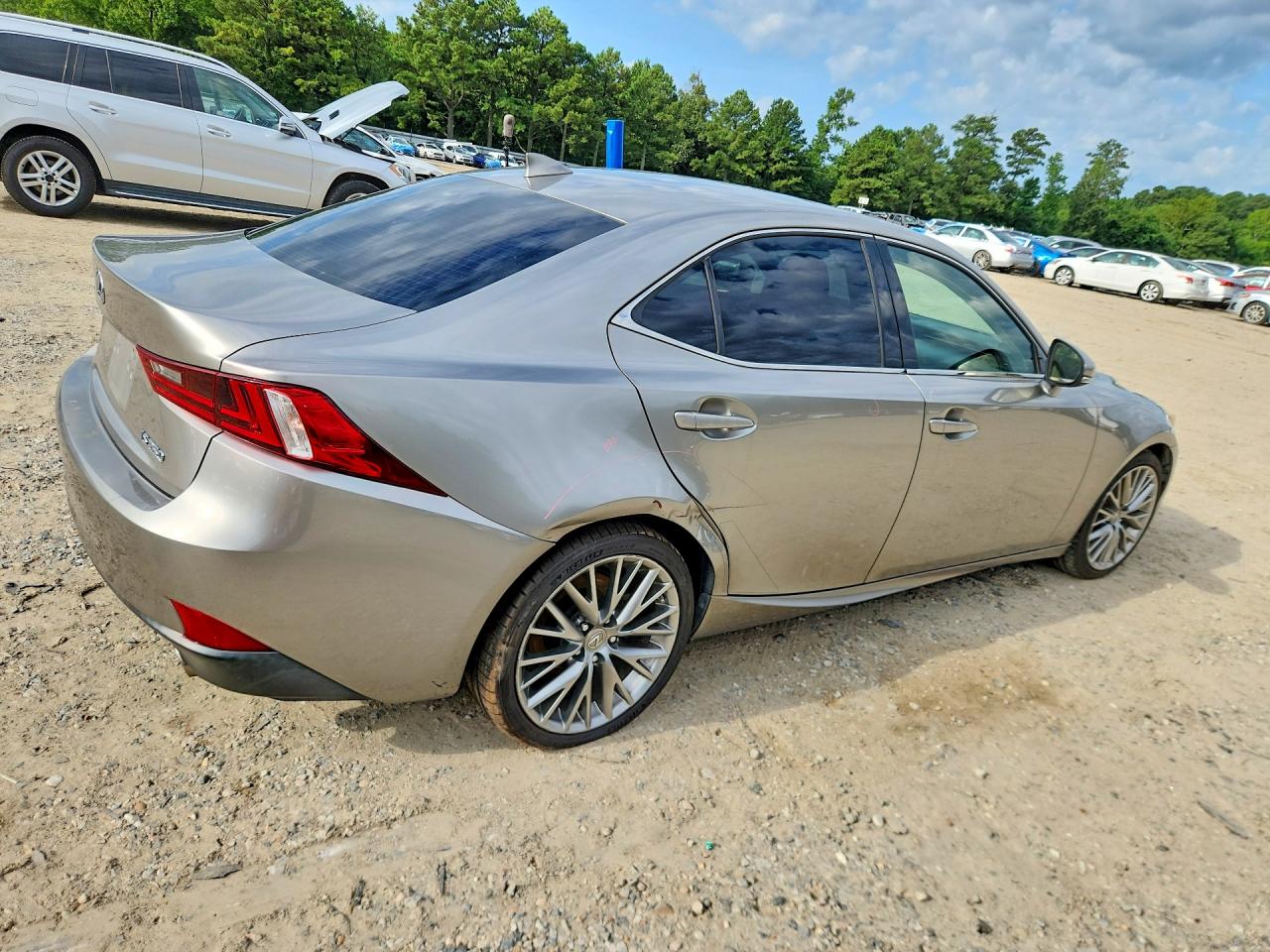 2014 Lexus Is 250 Серебряный vin: JTHBF1D28E5019638