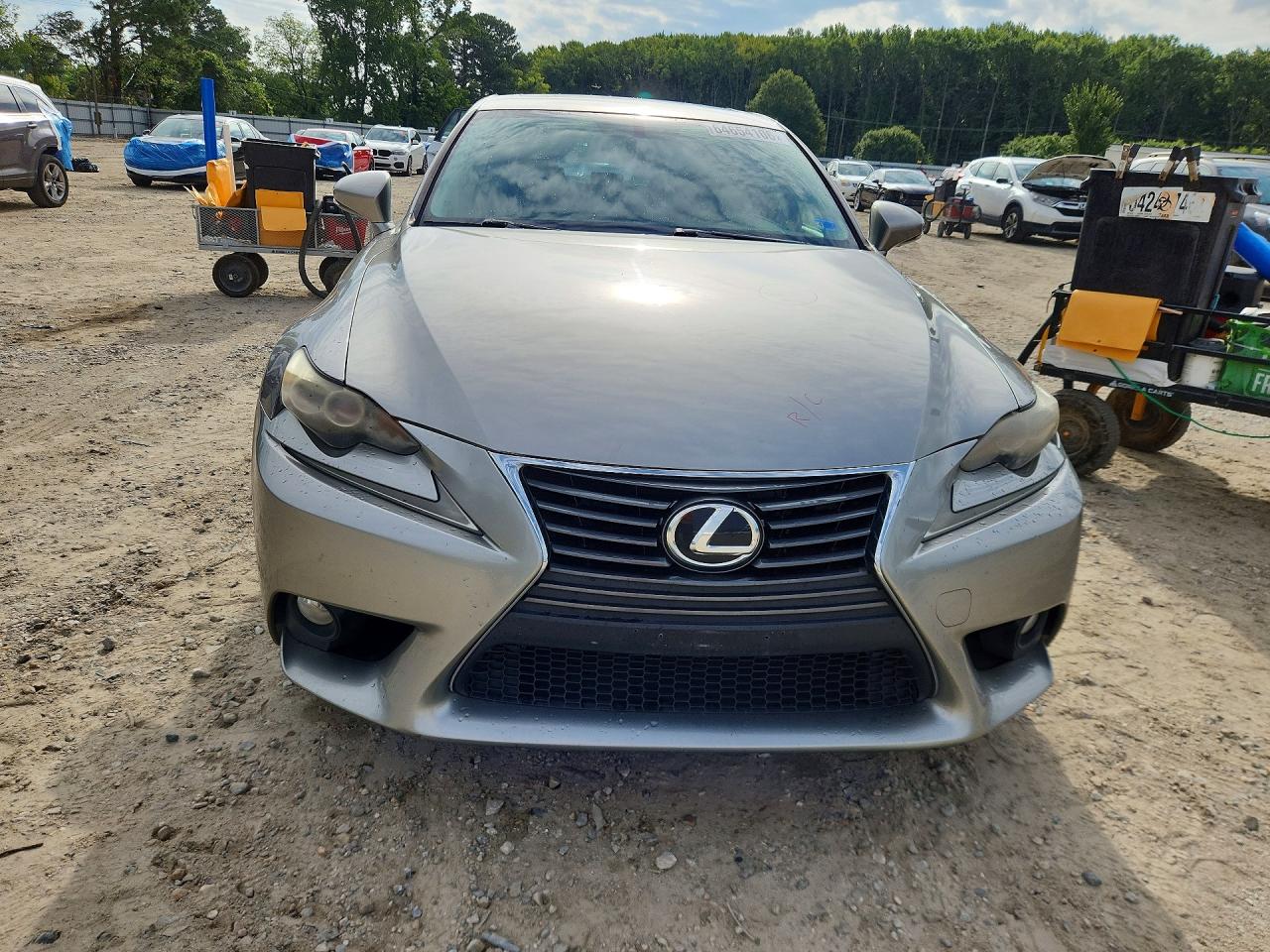 2014 Lexus Is 250 Серебряный vin: JTHBF1D28E5019638