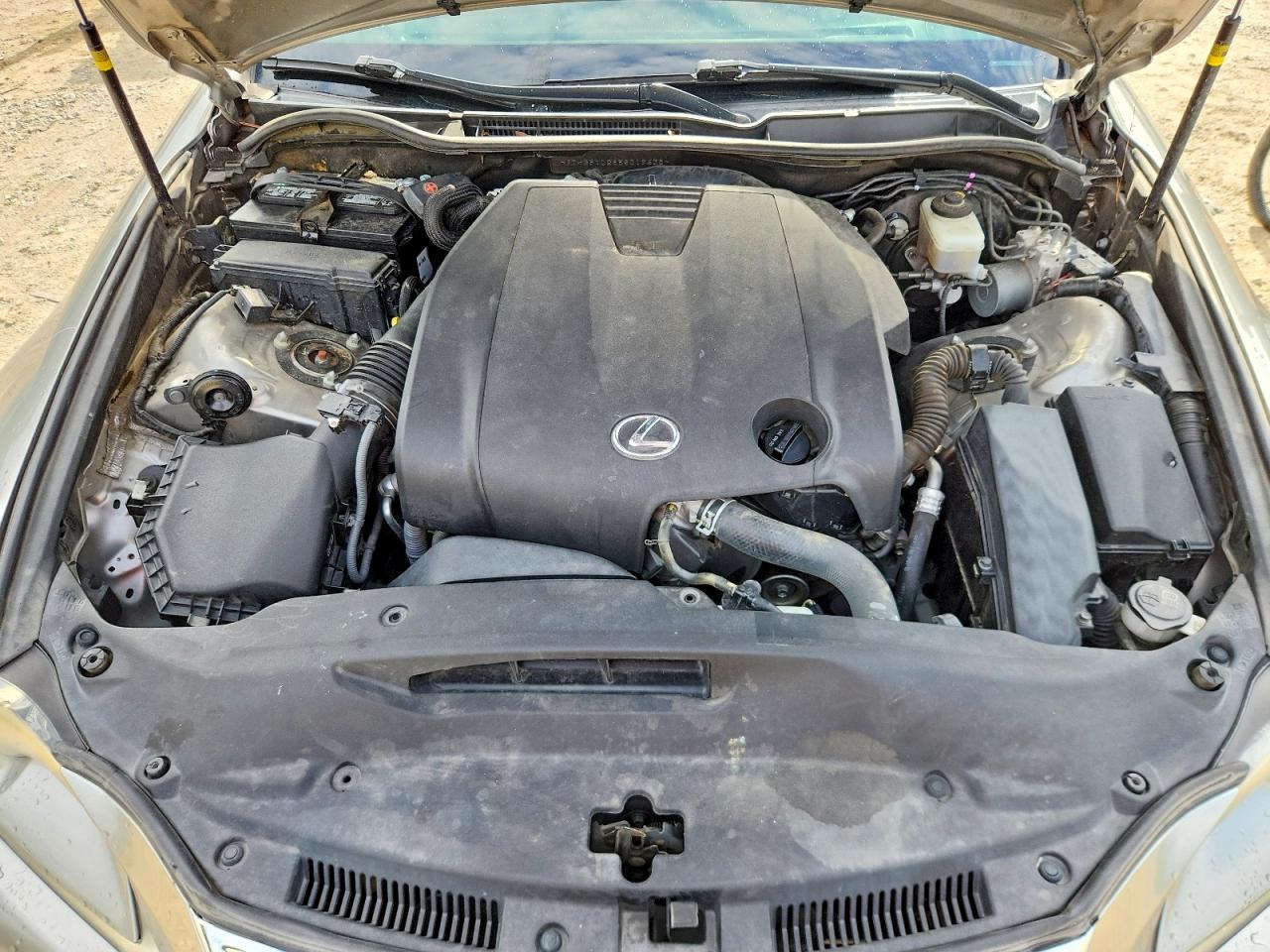 2014 Lexus Is 250 Серебряный vin: JTHBF1D28E5019638