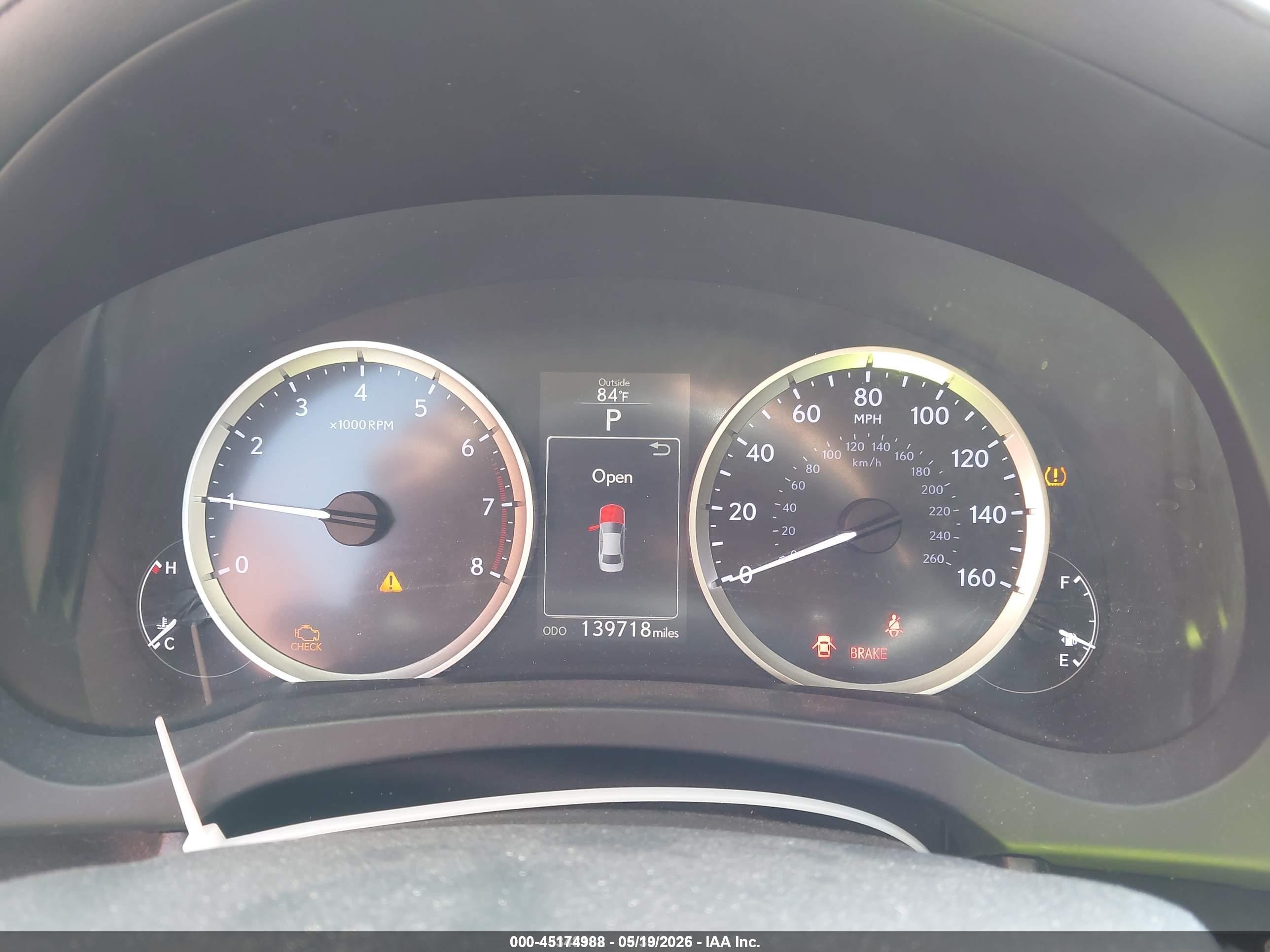 2014 Lexus Is 250   White vin: JTHBF1D28E5024984