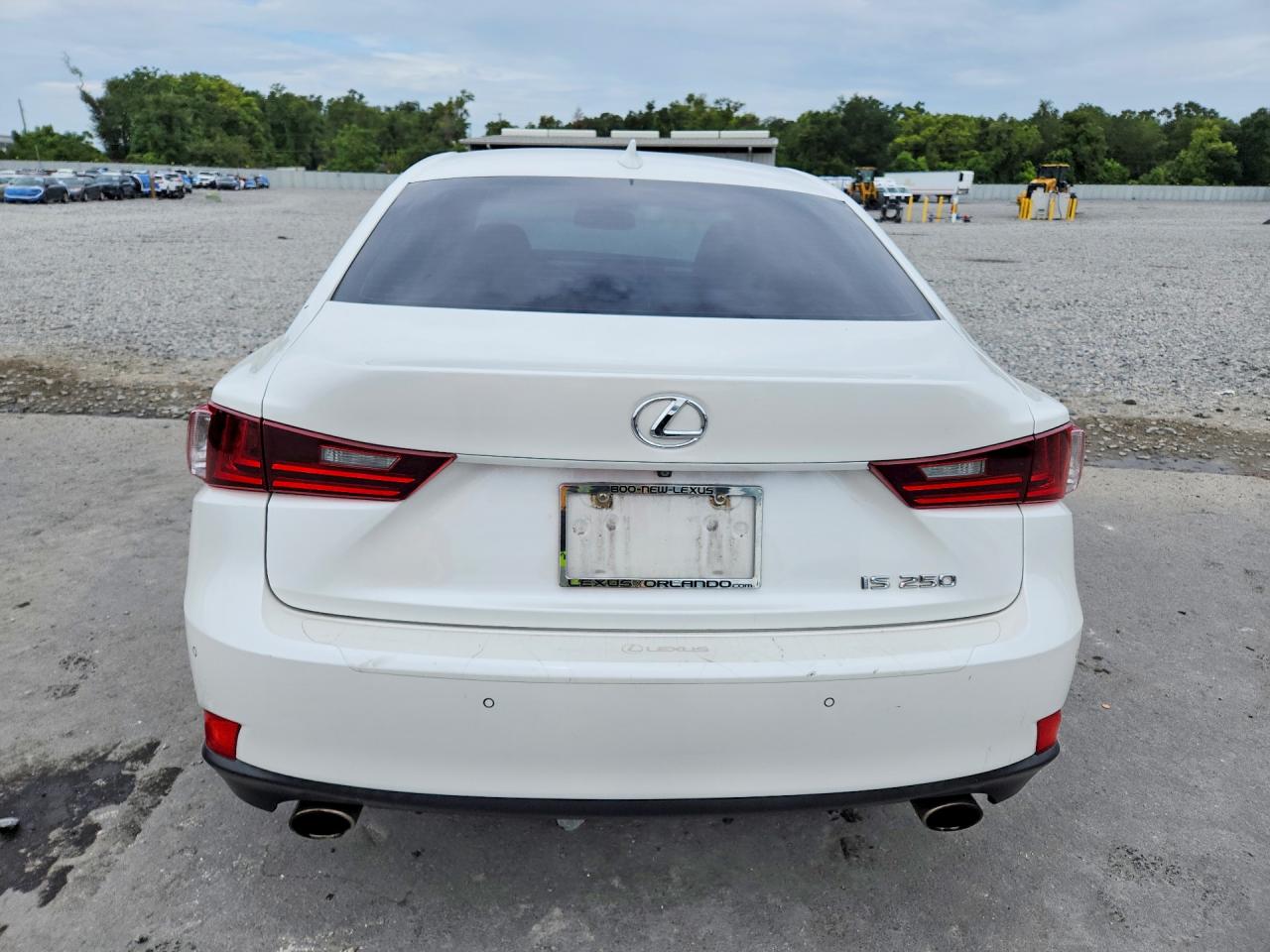 2014 Lexus Is 250 Белый vin: JTHBF1D28E5027920