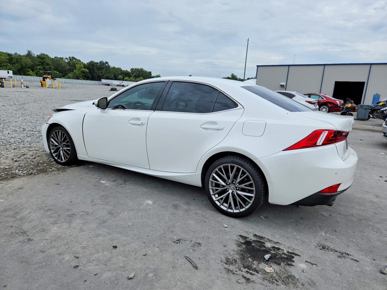 2014 Lexus Is 250 Белый vin: JTHBF1D28E5027920