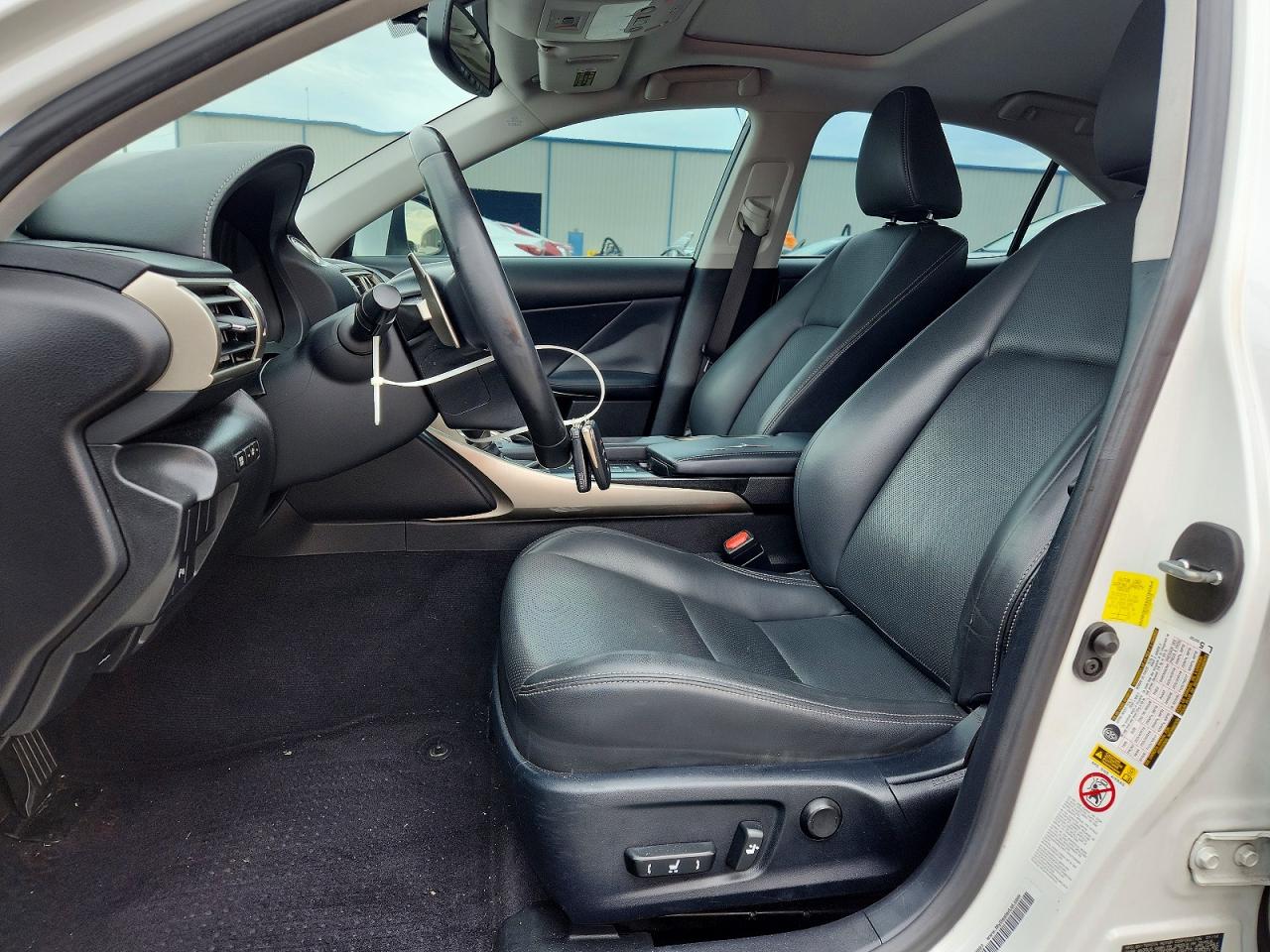 2014 Lexus Is 250 Белый vin: JTHBF1D28E5027920