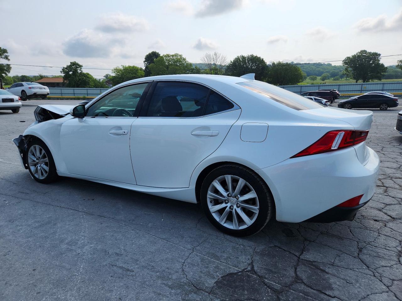2014 Lexus Is 250 Белый vin: JTHBF1D28E5029859