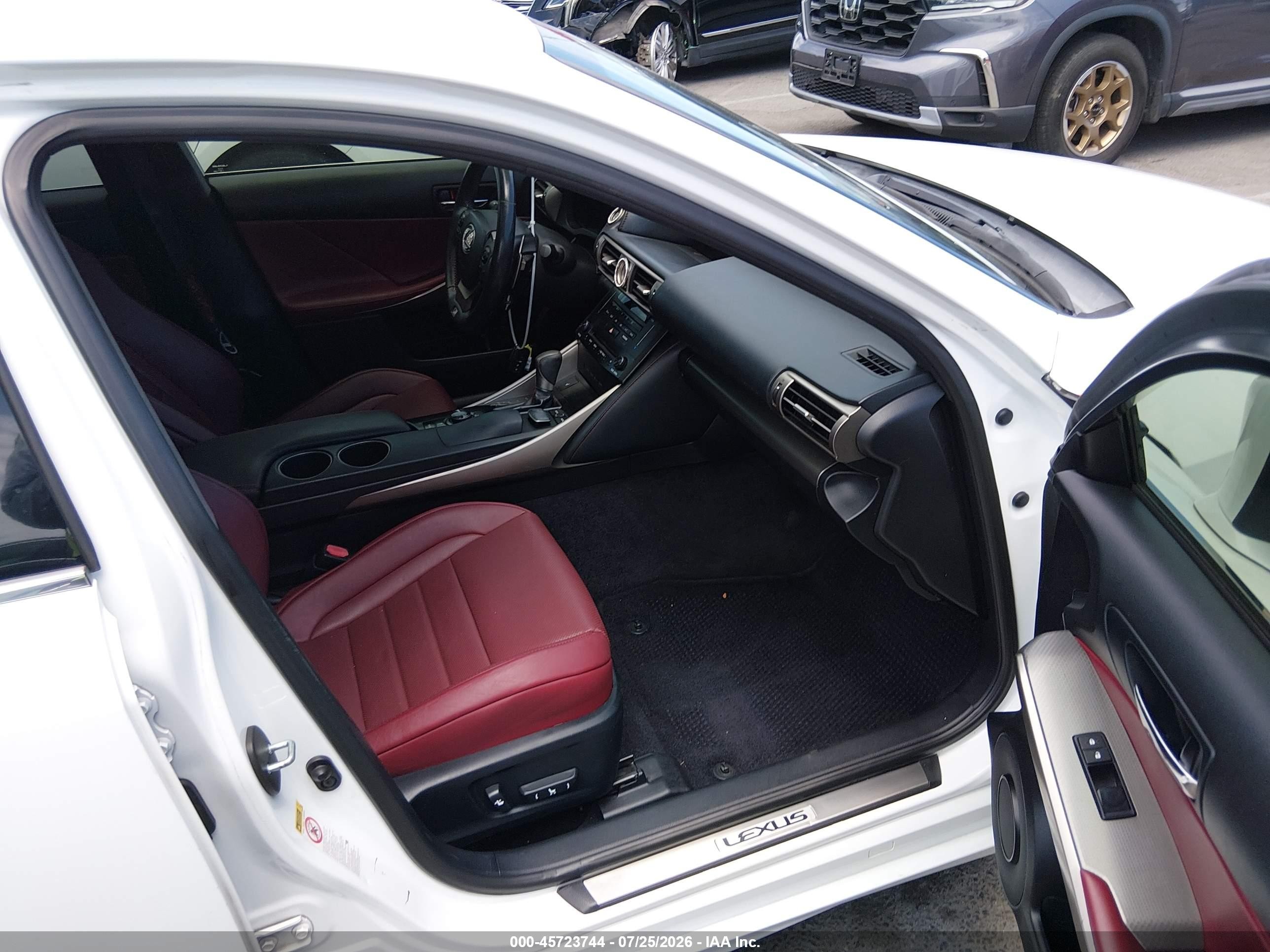2014 Lexus Is 250   White vin: JTHBF1D28E5032194