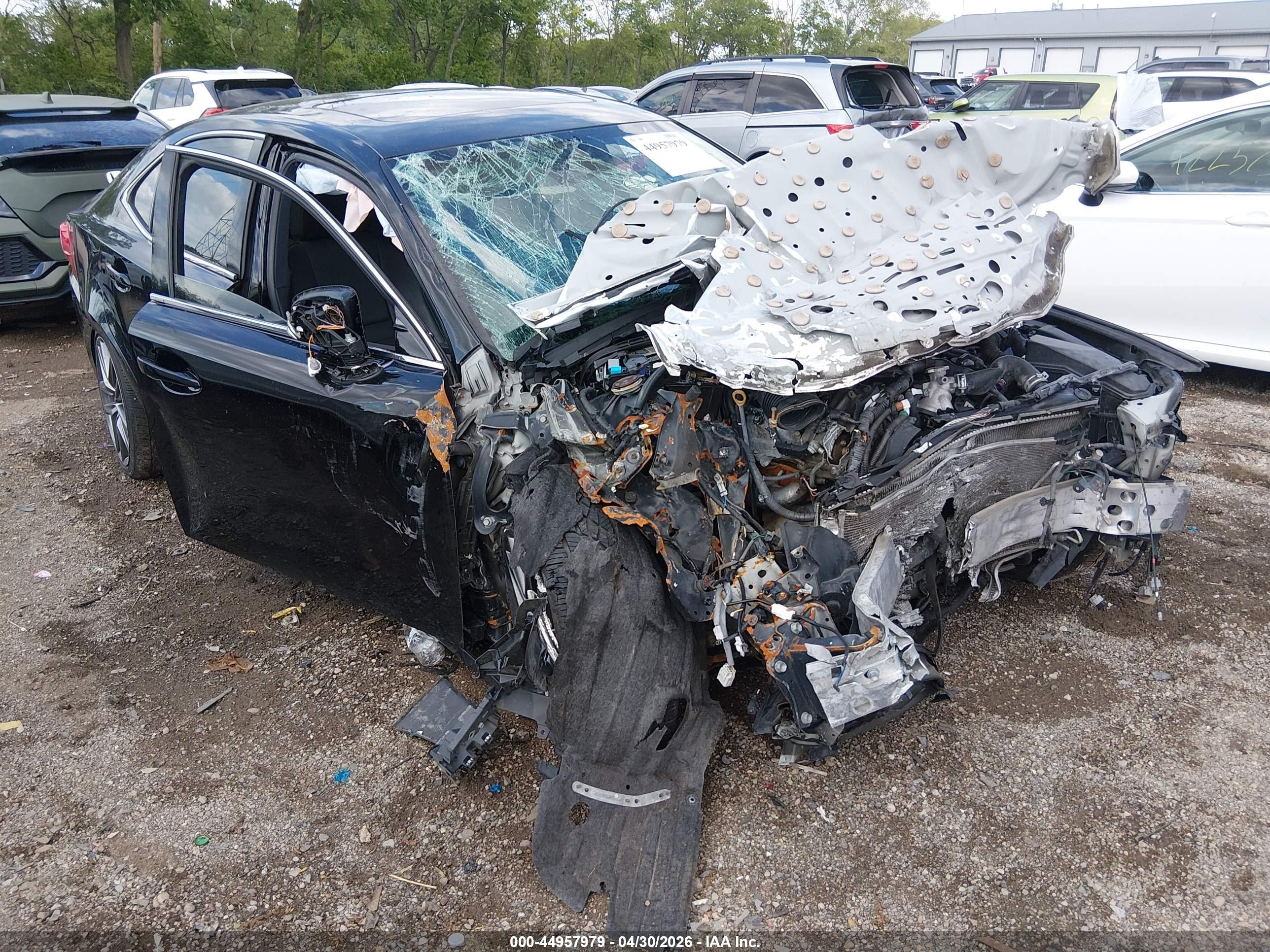 2014 Lexus Is 250   Black vin: JTHBF1D28E5032812