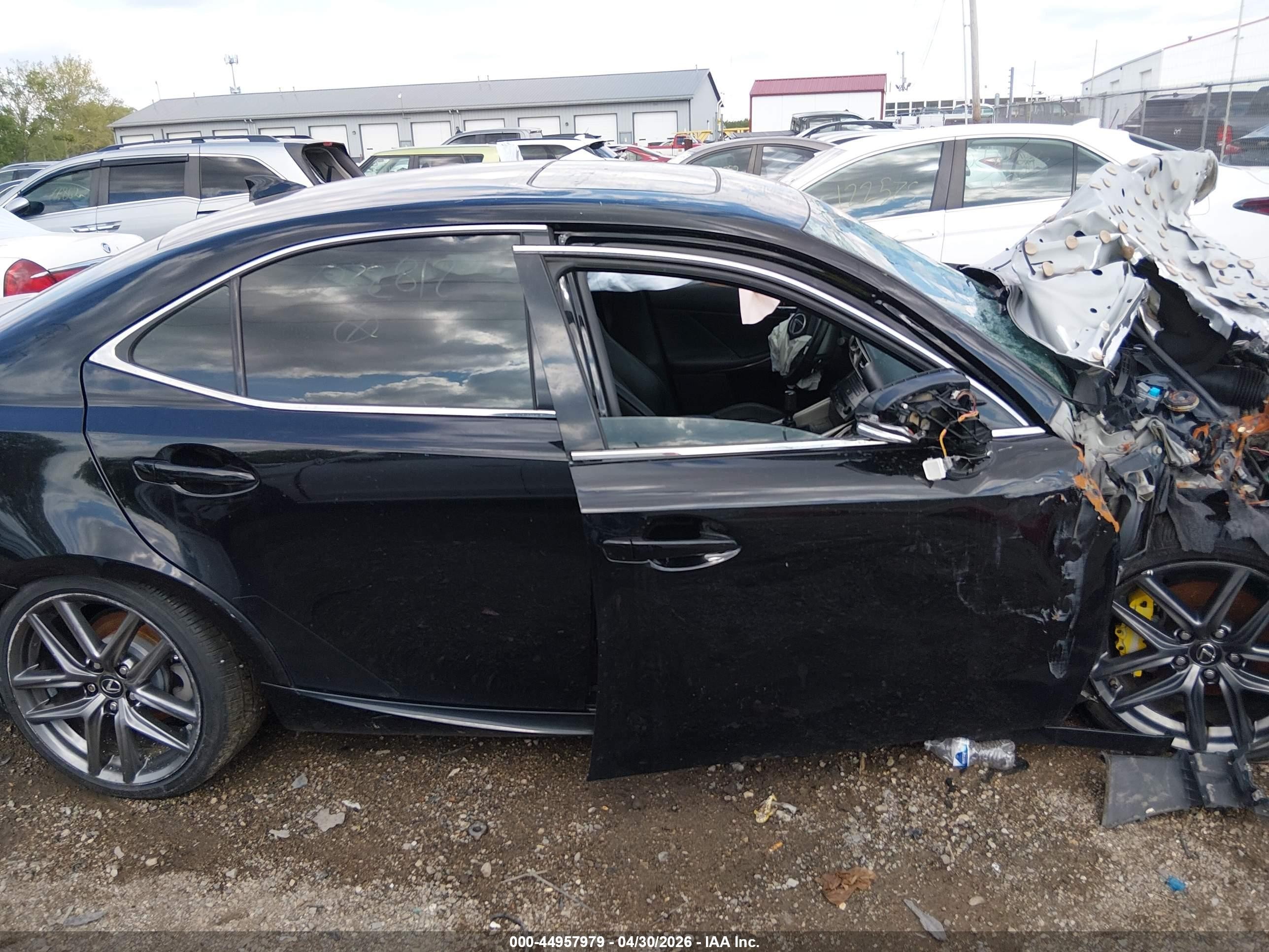 2014 Lexus Is 250   Black vin: JTHBF1D28E5032812