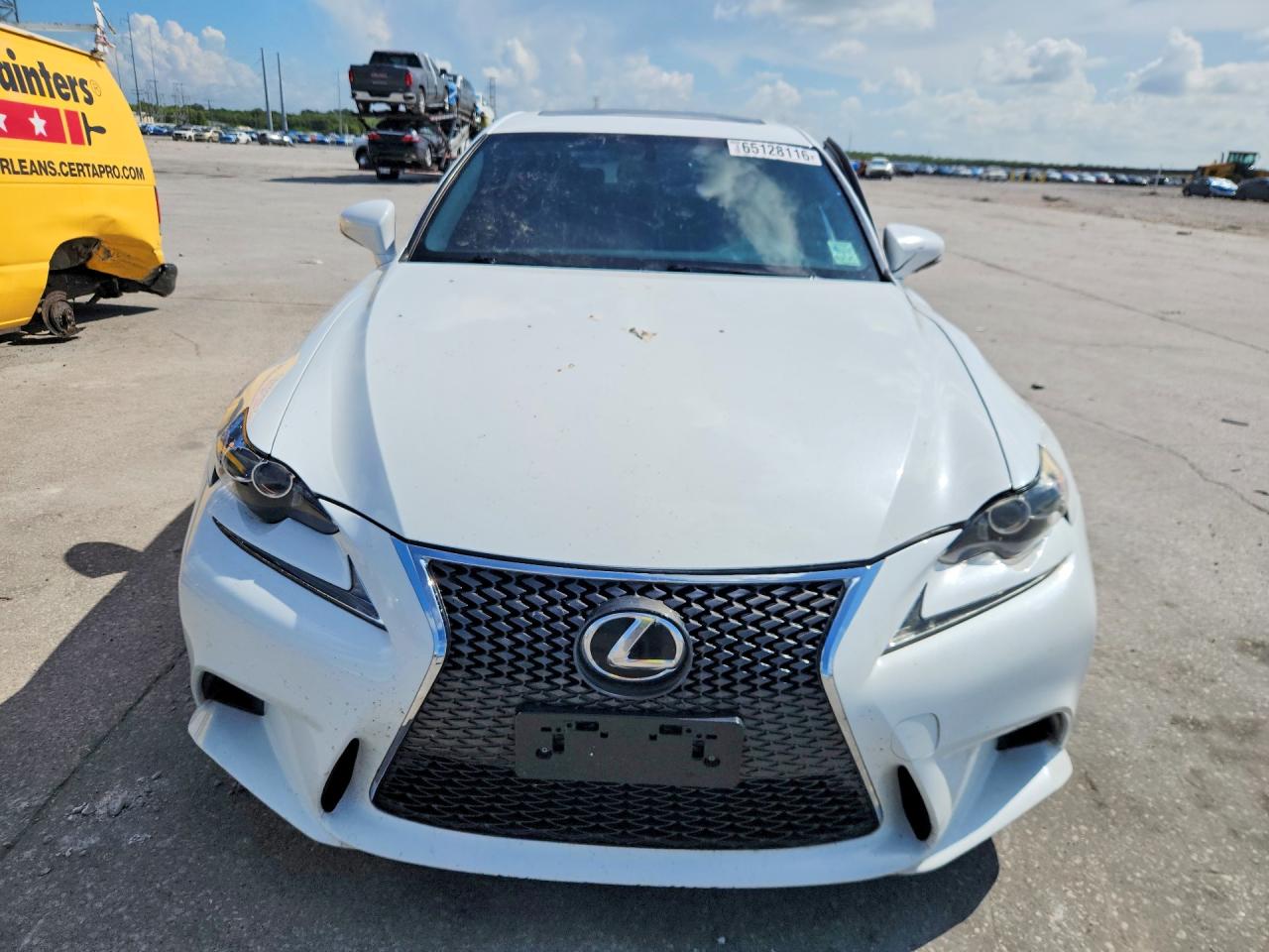 2014 Lexus Is 250 Белый vin: JTHBF1D28E5039758