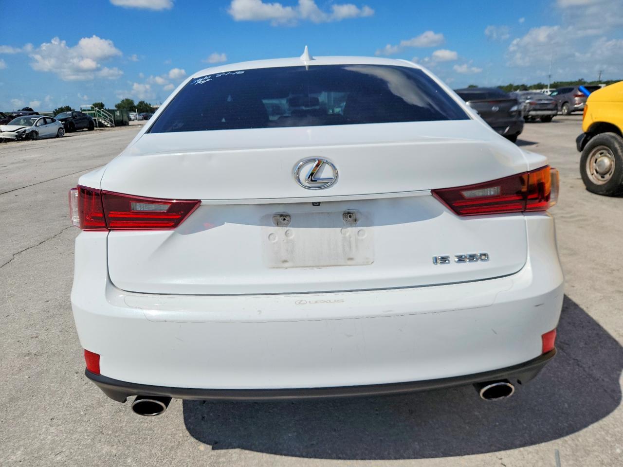 2014 Lexus Is 250 Белый vin: JTHBF1D28E5039758