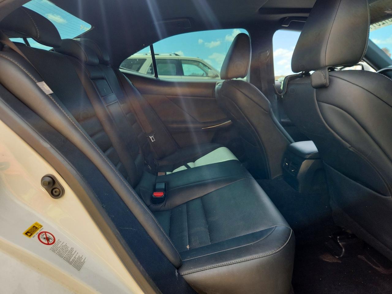 2014 Lexus Is 250 Белый vin: JTHBF1D28E5039758