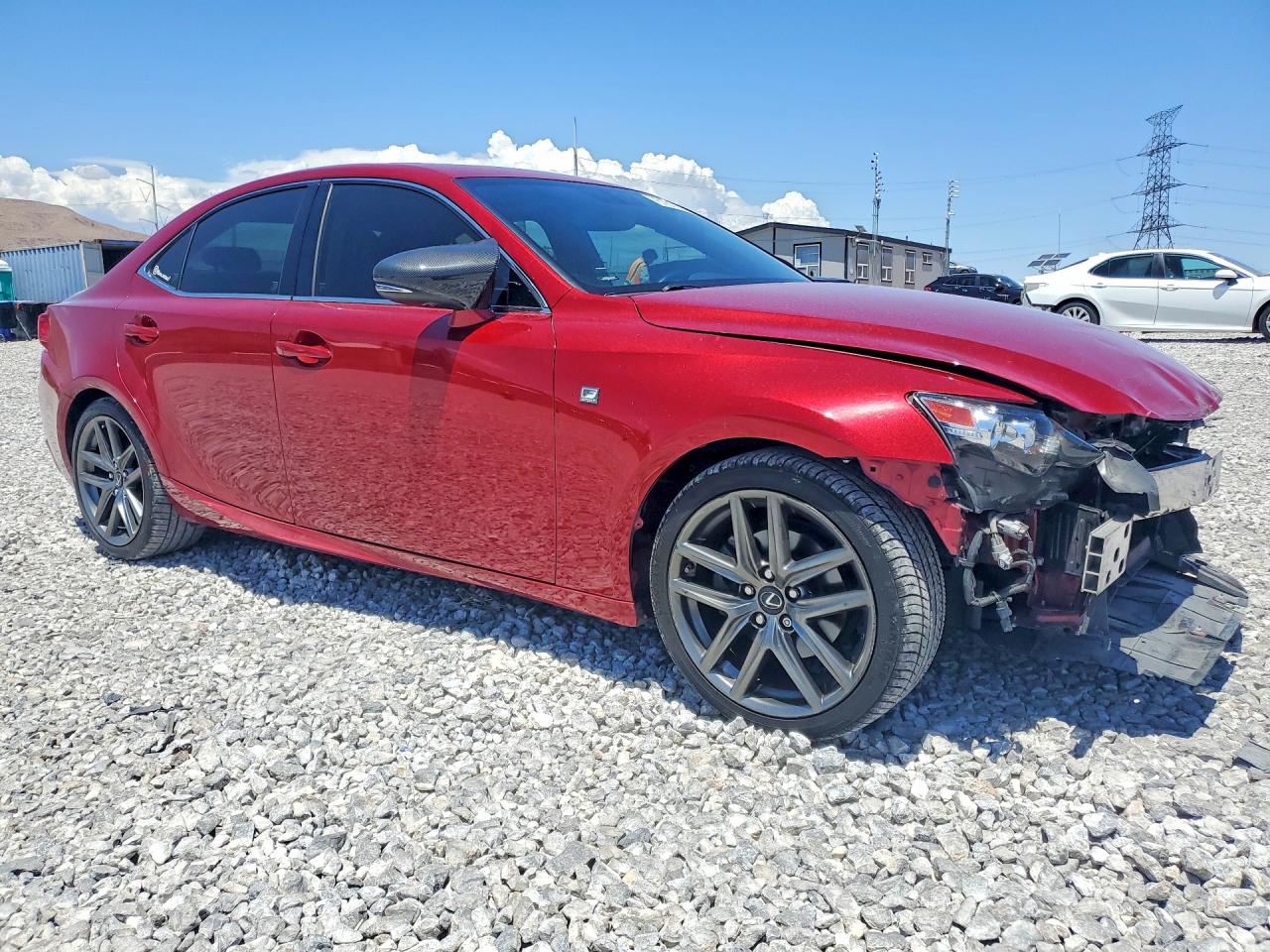 2014 Lexus Is 250 Red vin: JTHBF1D28E5043356