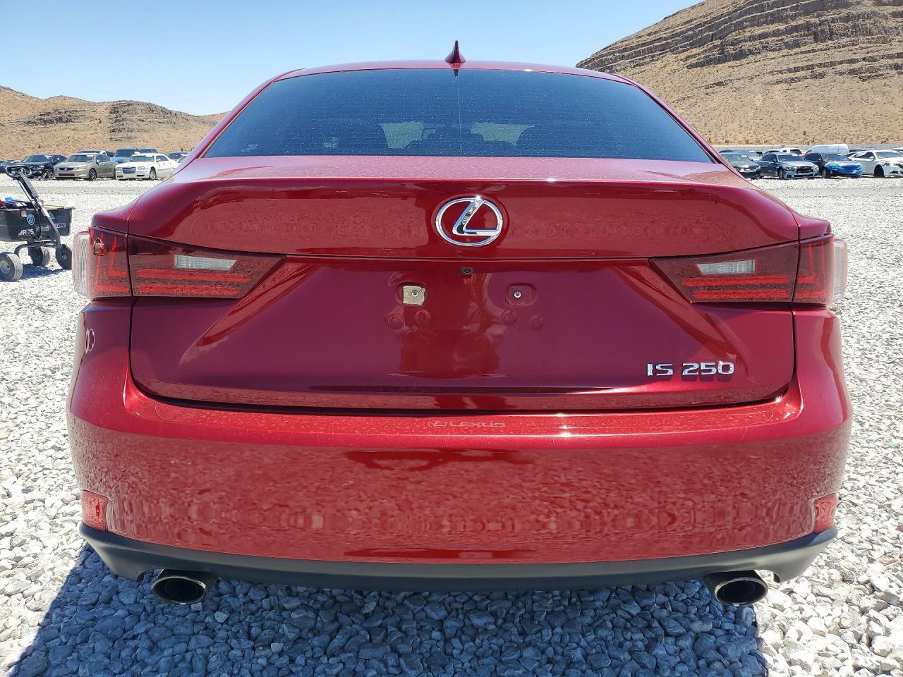 2014 Lexus Is 250 Red vin: JTHBF1D28E5043356