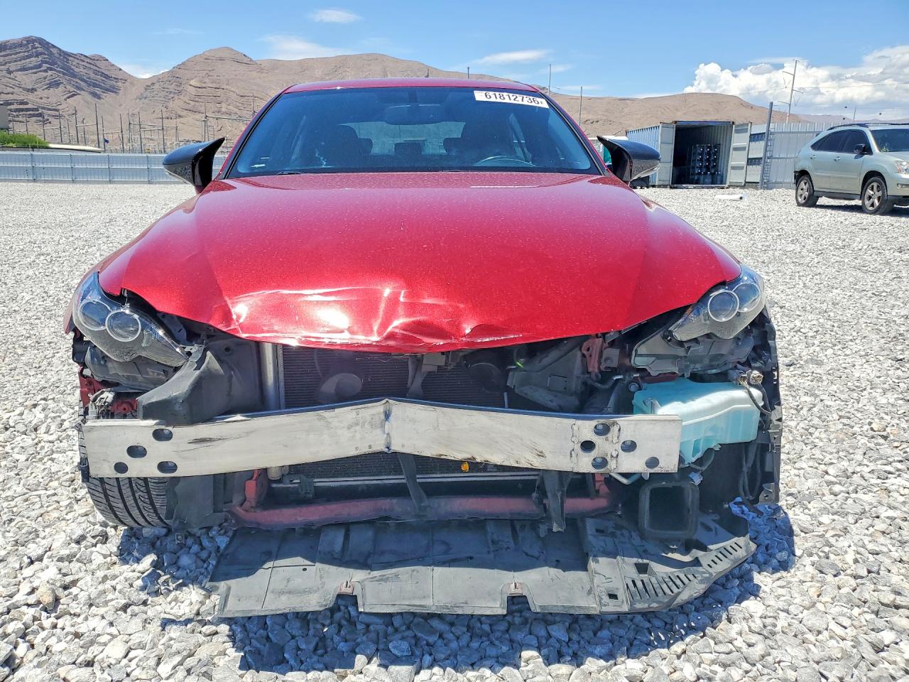 2014 Lexus Is 250 Red vin: JTHBF1D28E5043356