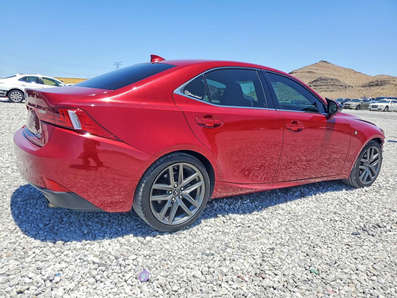 2014 Lexus Is 250 Red vin: JTHBF1D28E5043356