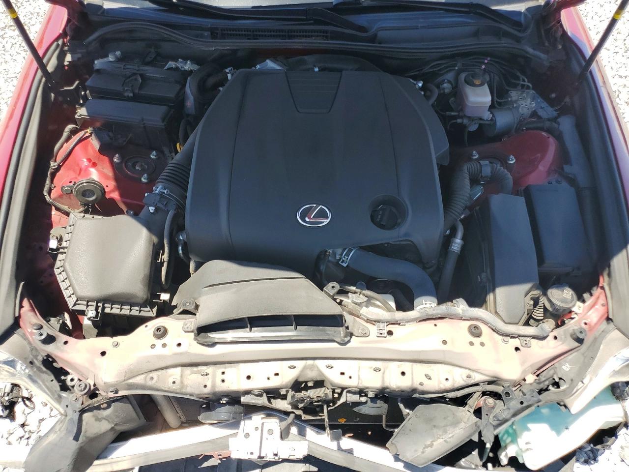 2014 Lexus Is 250 Red vin: JTHBF1D28E5043356