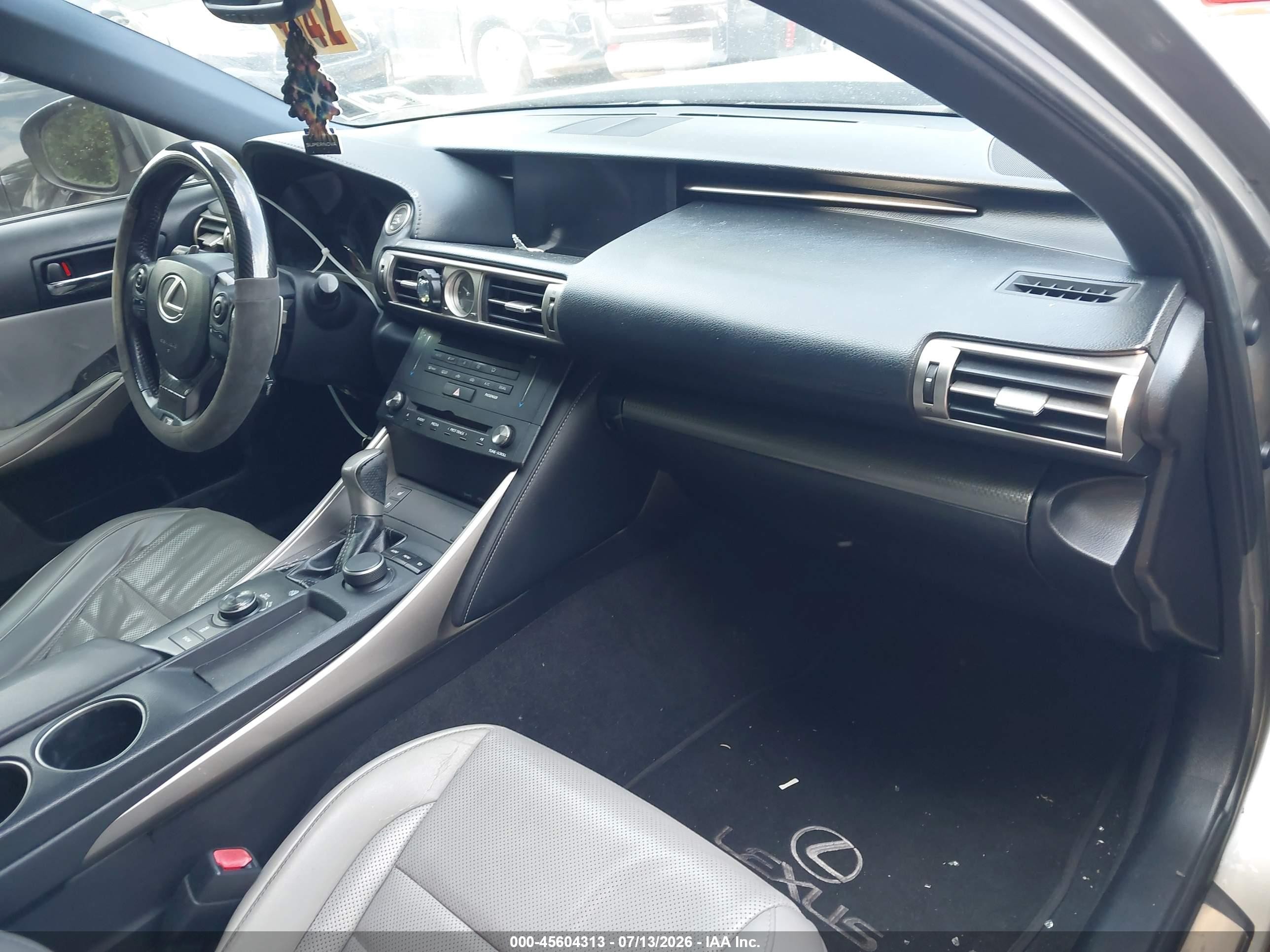 2015 Lexus Is 250   Серый vin: JTHBF1D28F5055329