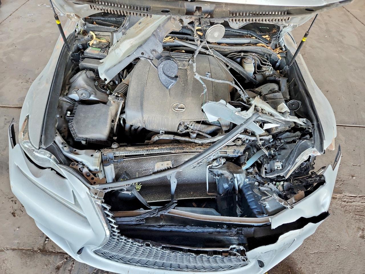 2015 Lexus Is 250 Silver vin: JTHBF1D28F5057355