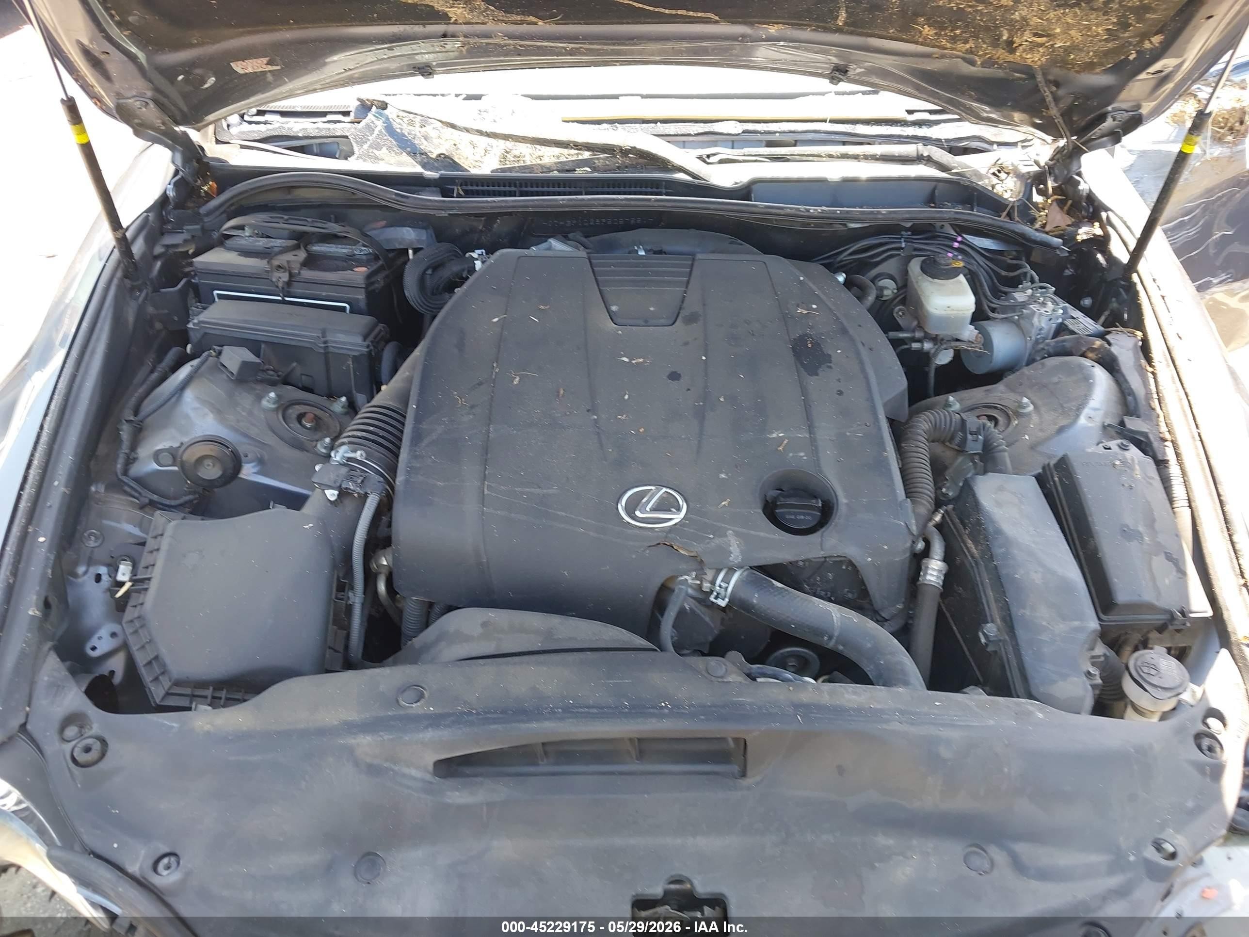 2015 Lexus Is 250   Gray vin: JTHBF1D28F5057551