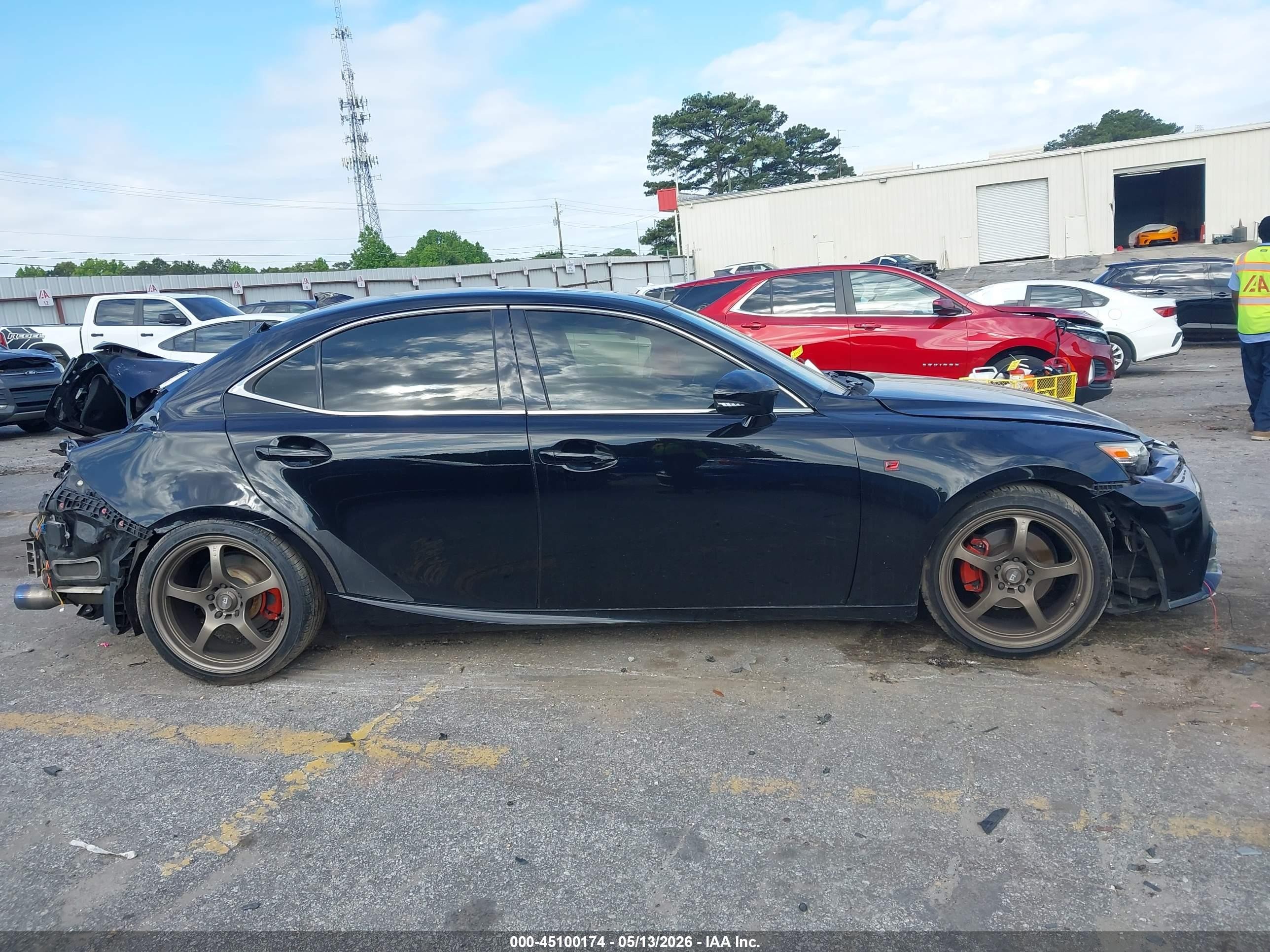 2015 Lexus Is 250   Black vin: JTHBF1D28F5063365