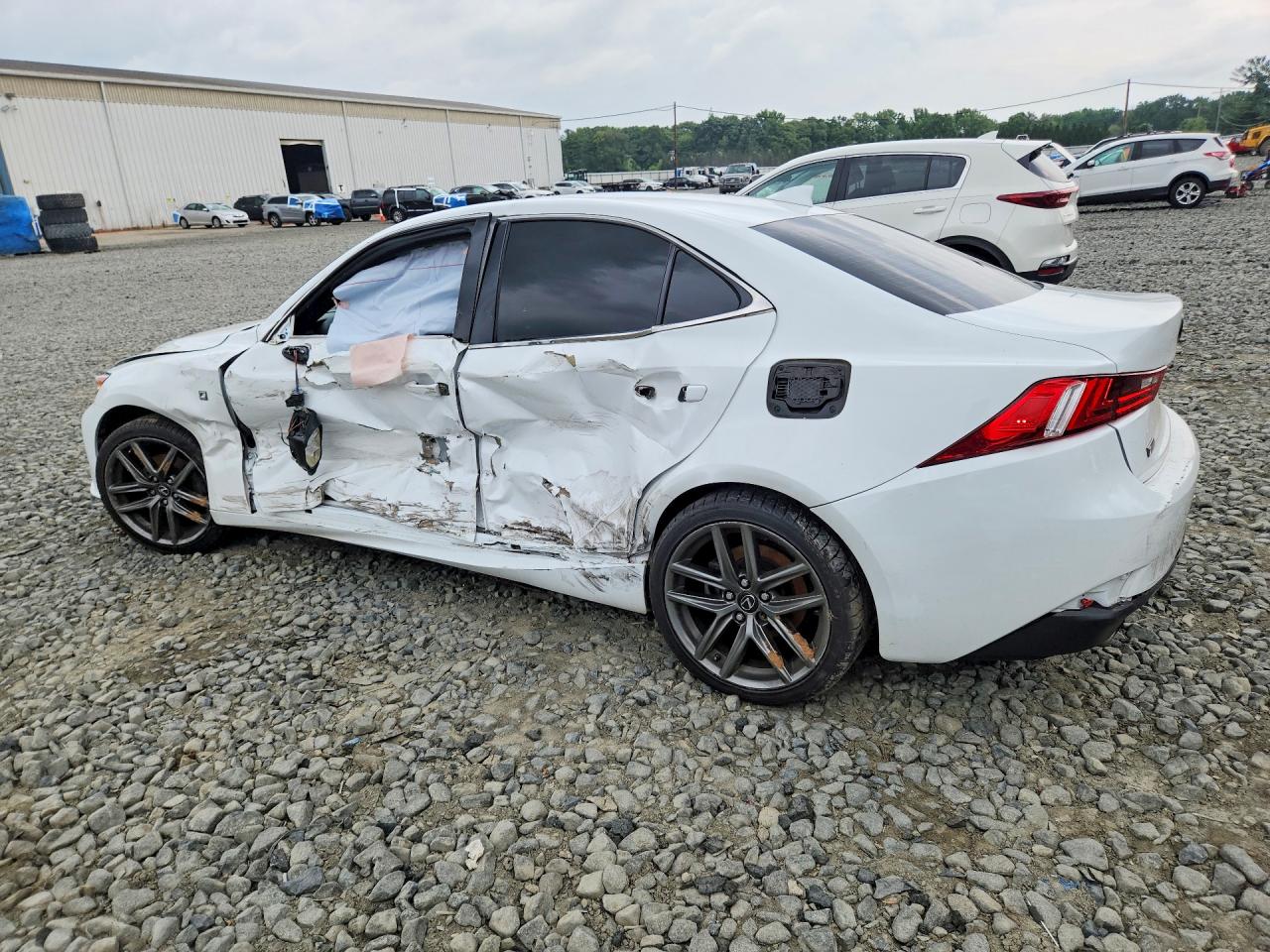 2015 Lexus Is 250 White vin: JTHBF1D28F5066038