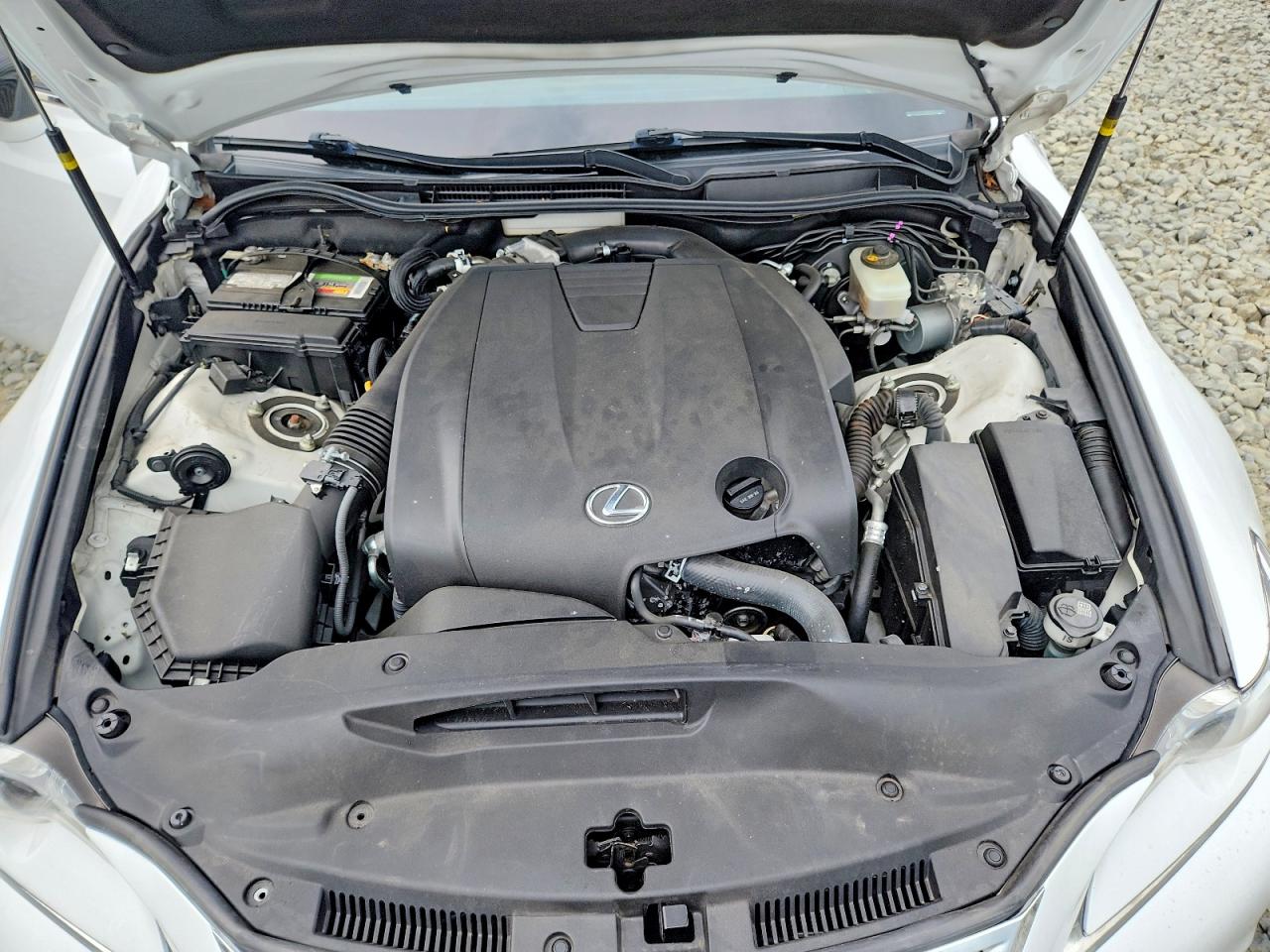 2015 Lexus Is 250 White vin: JTHBF1D28F5066038