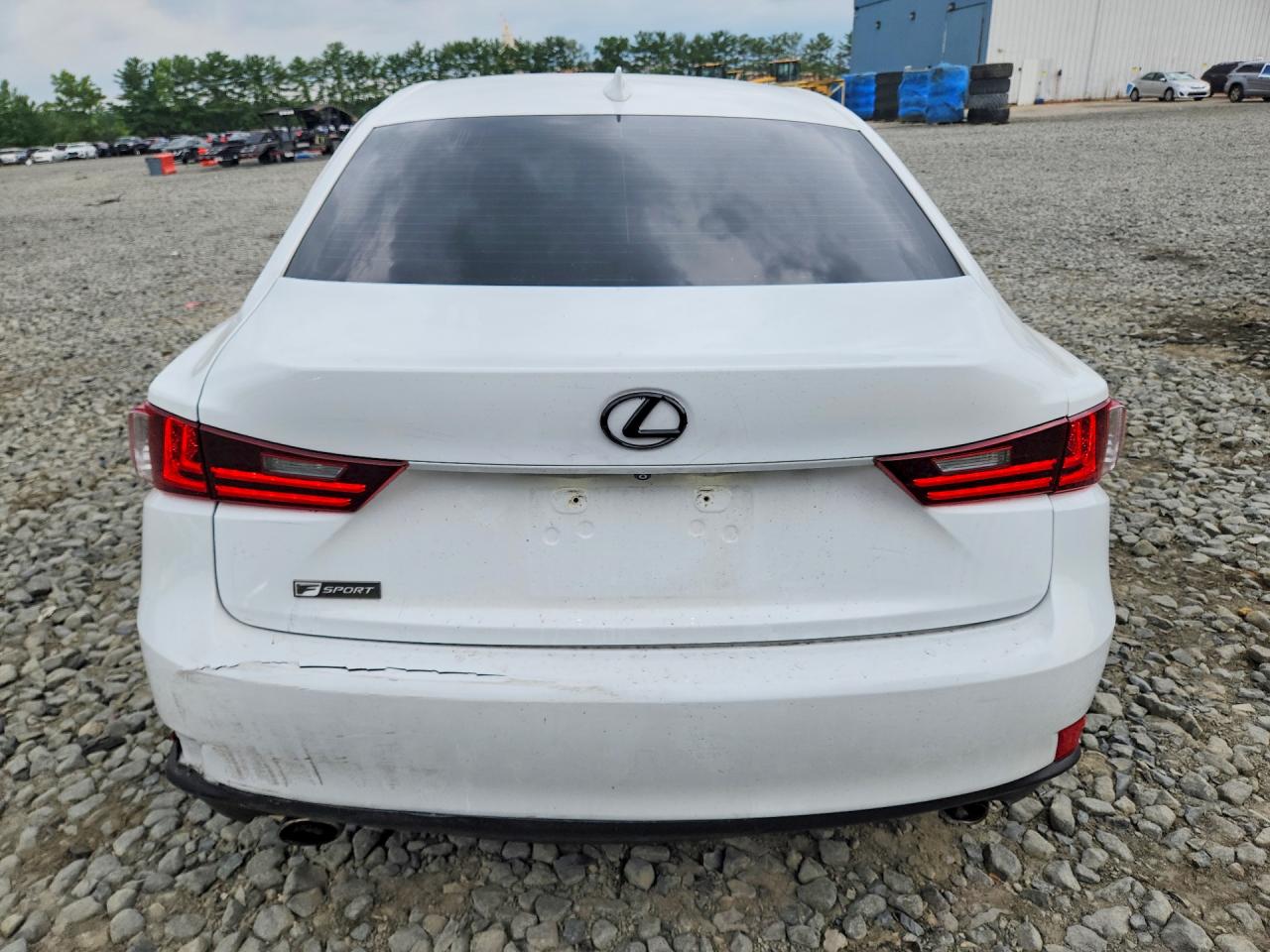 2015 Lexus Is 250 White vin: JTHBF1D28F5066038