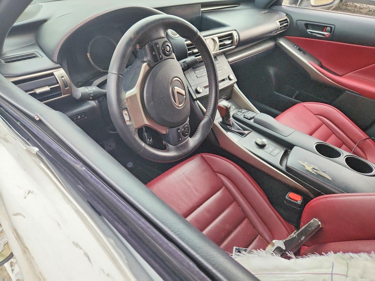 2015 Lexus Is 250 White vin: JTHBF1D28F5066038