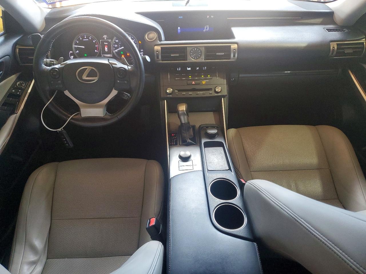 2015 Lexus Is 250 Красный vin: JTHBF1D28F5074057