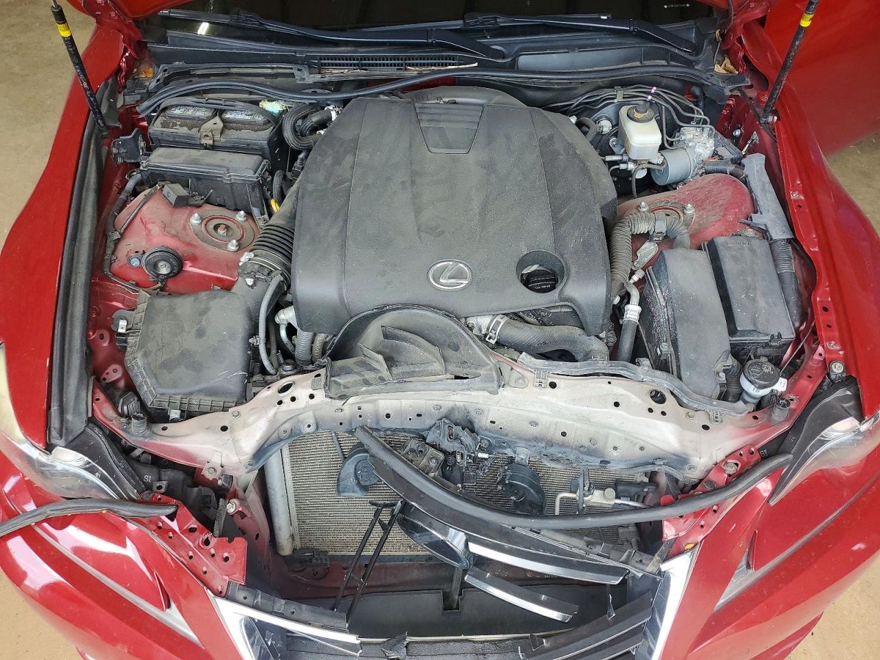 2015 Lexus Is 250 Красный vin: JTHBF1D28F5074057