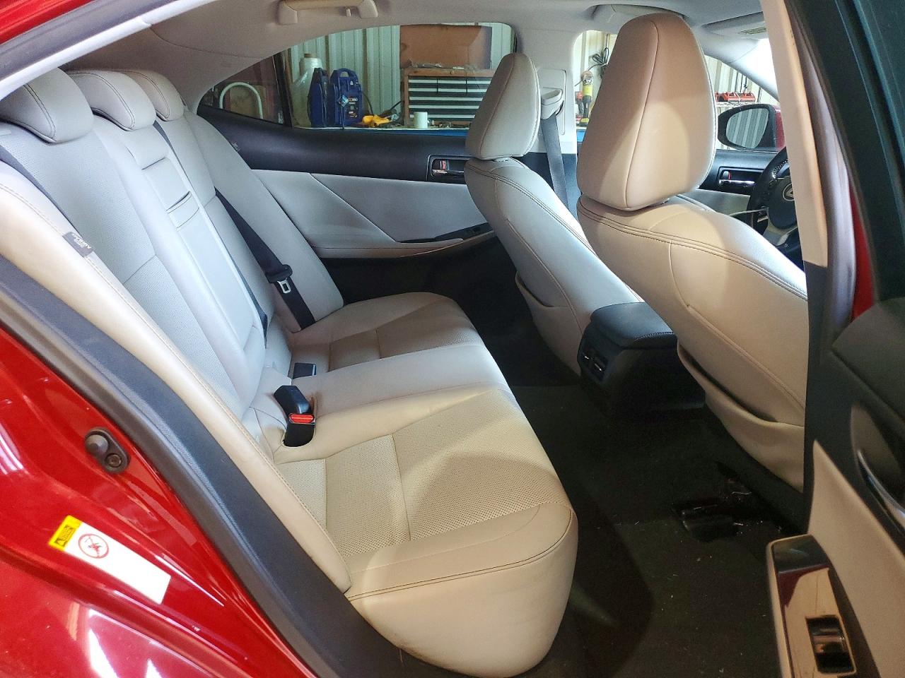 2015 Lexus Is 250 Красный vin: JTHBF1D28F5074057