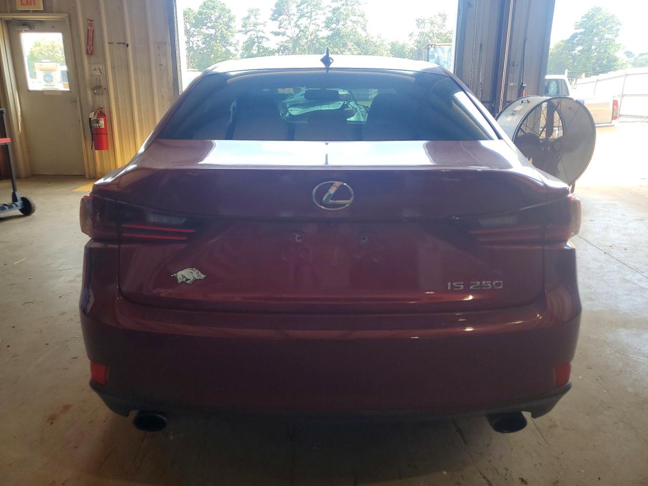 2015 Lexus Is 250 Красный vin: JTHBF1D28F5074057