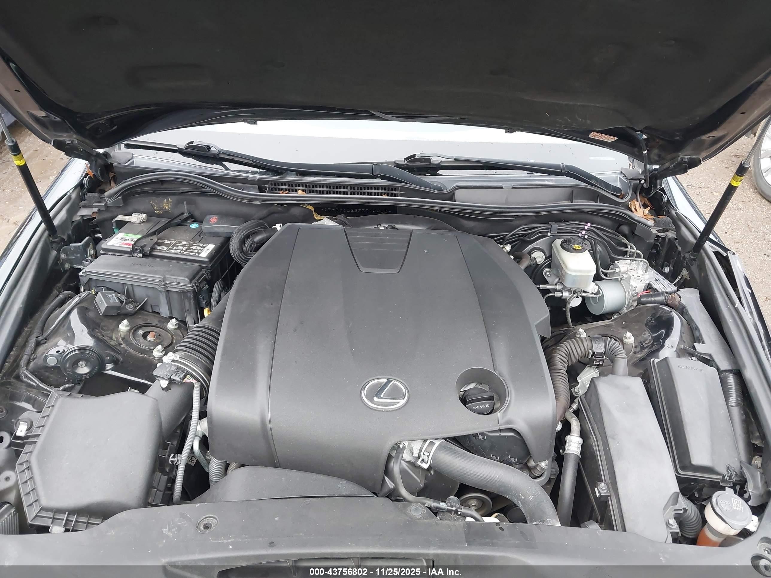 2015 Lexus Is 250   Black vin: JTHBF1D28F5075483