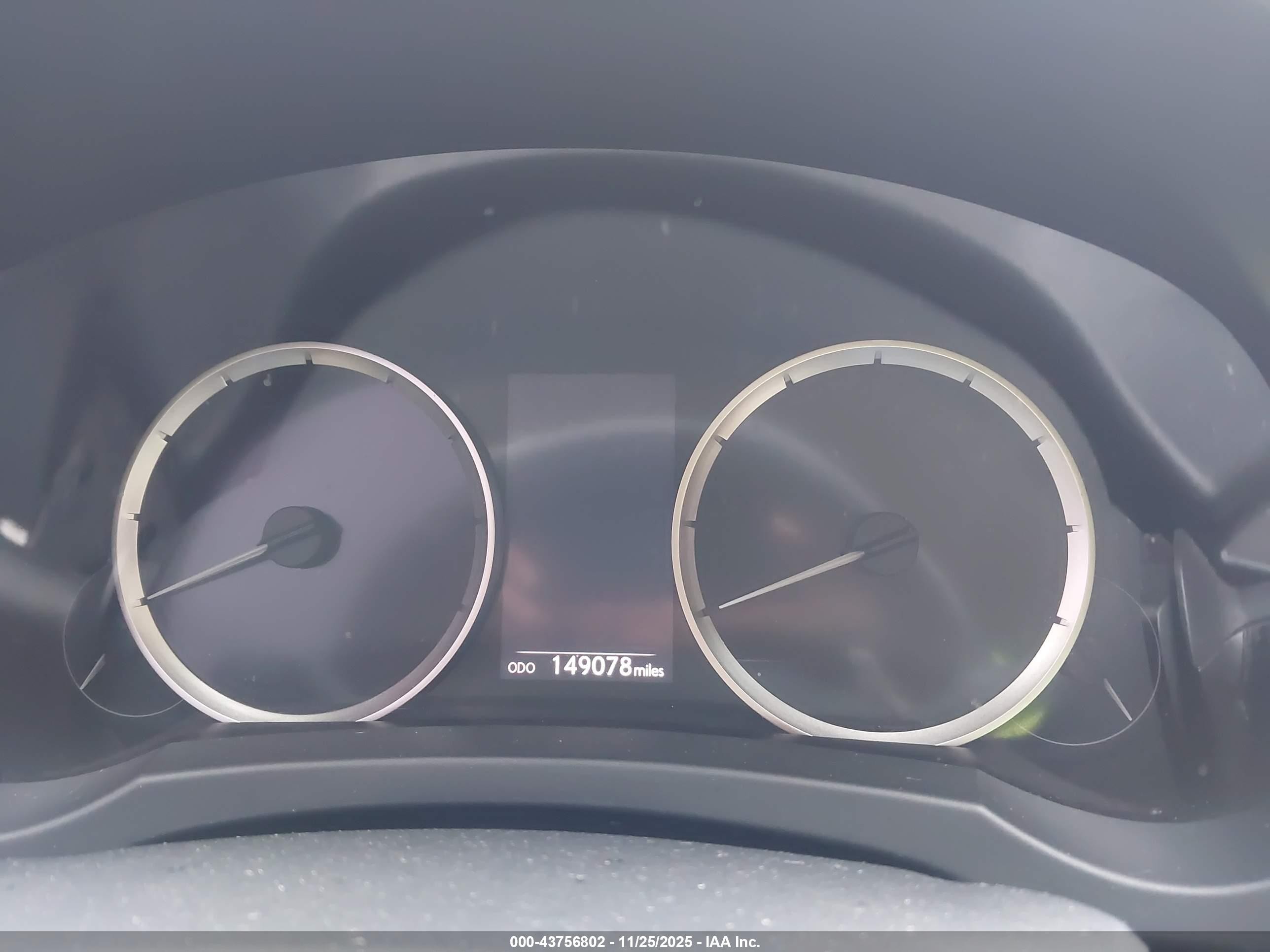 2015 Lexus Is 250   Black vin: JTHBF1D28F5075483