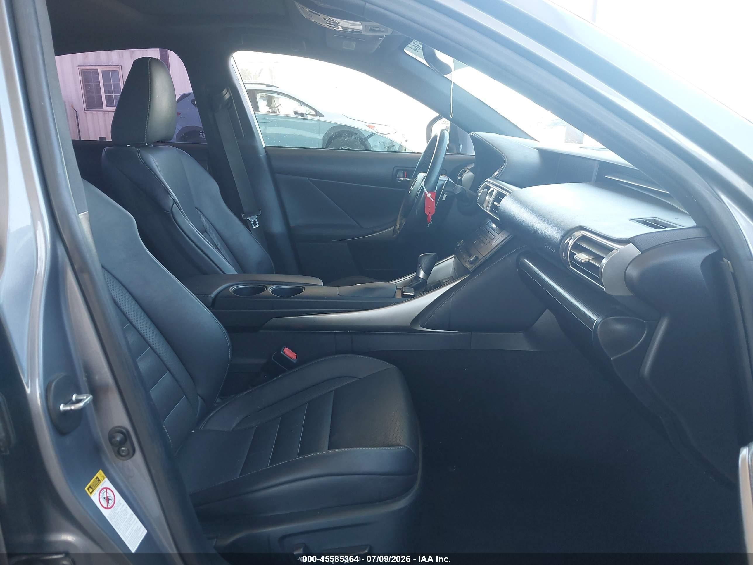 2015 Lexus Is 250   Gray vin: JTHBF1D28F5075550
