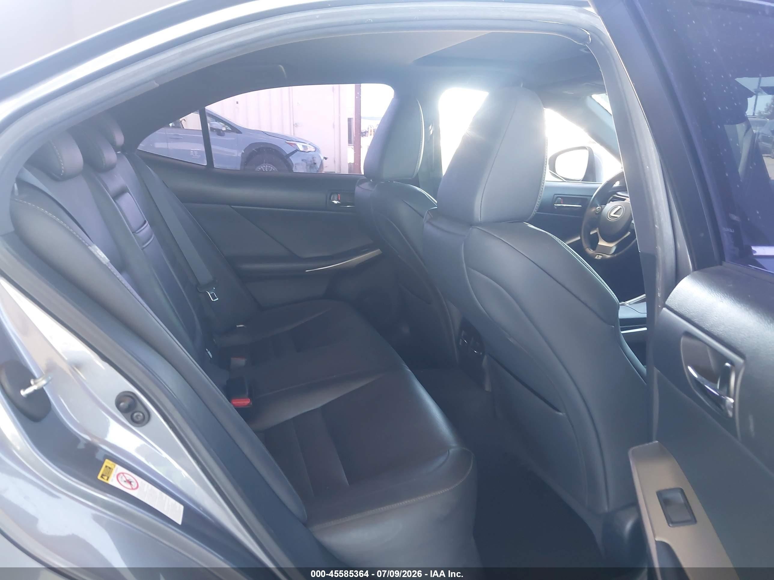 2015 Lexus Is 250   Gray vin: JTHBF1D28F5075550